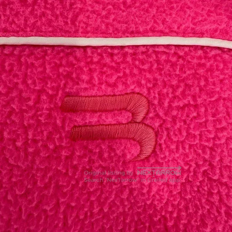 Balenciaga Balenciaga Pink Fleece Long Sleeve Jacket Size XS / US 0-2 / IT 36-38 - 6 Thumbnail