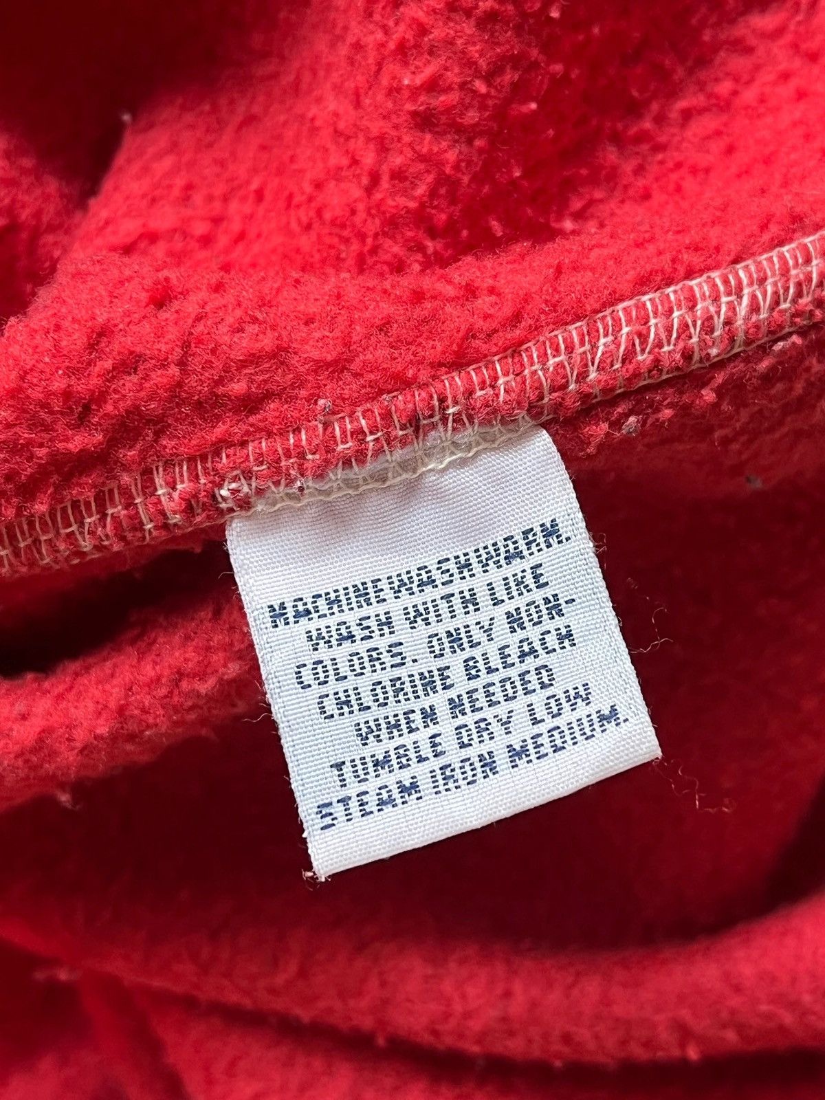 Polo Ralph Lauren OG Polo Ralph Lauren Vintage 90s Sz XXL Blank Red Size US XXL / EU 58 / 5 - 8 Thumbnail