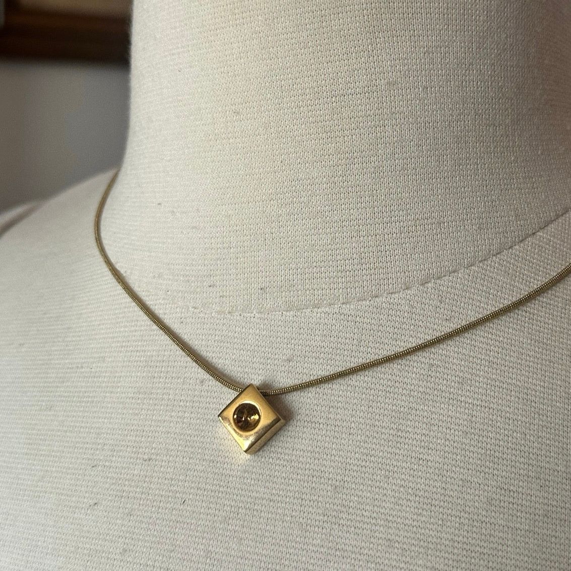Other napier gold square chain pendant necklace Size ONE SIZE - 2 Thumbnail