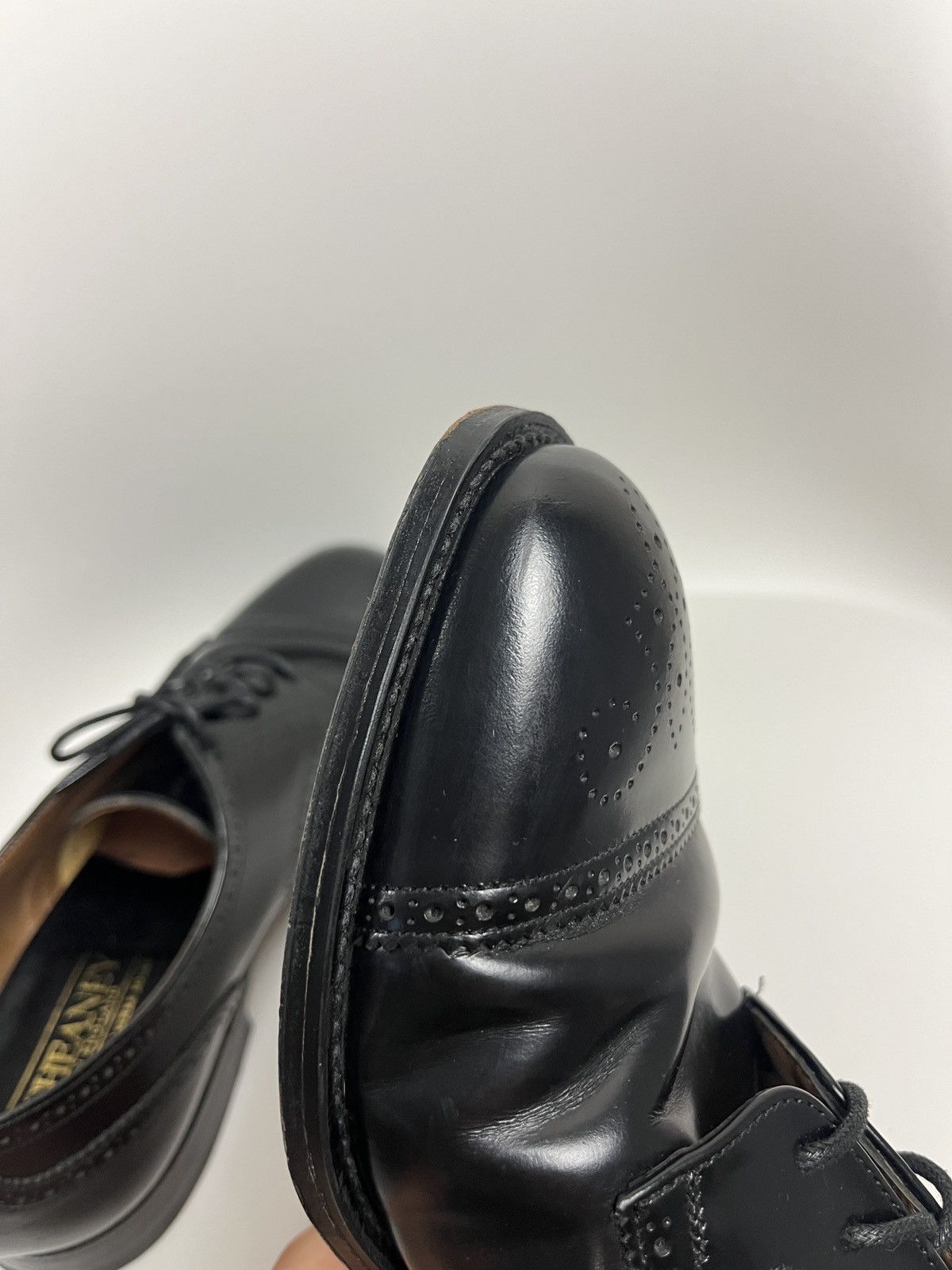 Cheaney Vintage Joseph Cheaney Oxford Brogue Shoes Calf Leather UK 9 Size US 9 / EU 42 - 17 Thumbnail