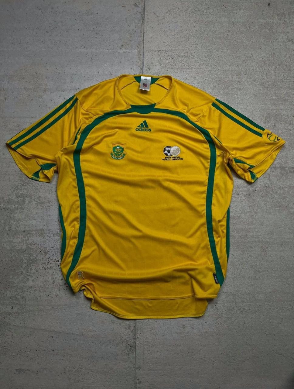 Adidas Adidas South Africa 05-07 Home Football Soccer Jersey Shirt Size US XL / EU 56 / 4 - 1 Thumbnail