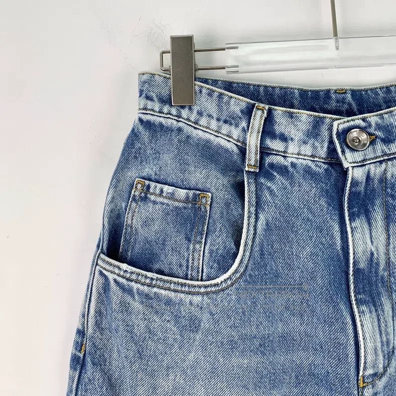 Maison Margiela Maison Margiela Light blue machete destruction knife cut c Size 27" / US 4 / IT 40 - 3 Thumbnail