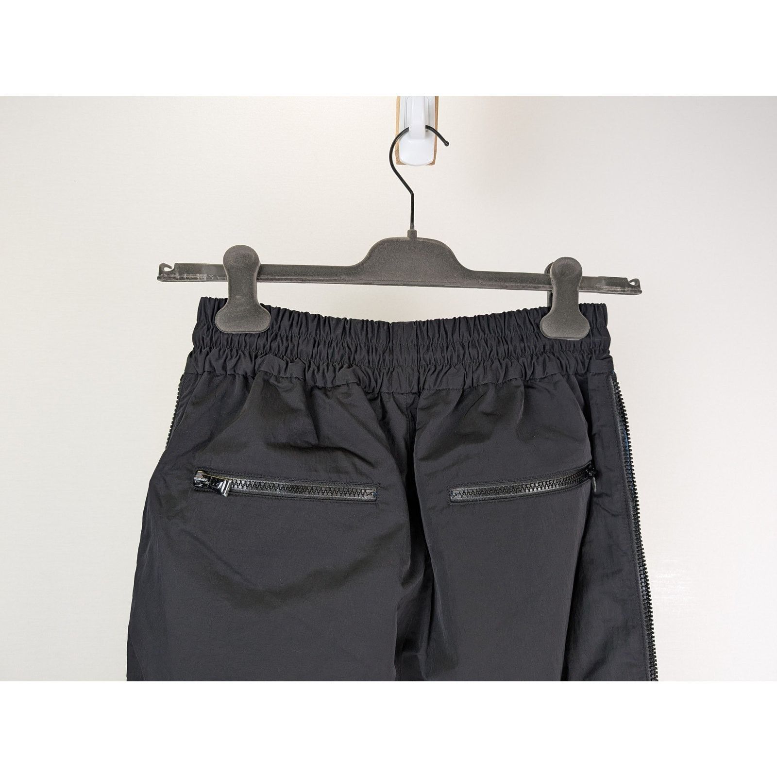 Bottega Veneta o1rshd1 Tech Nylon Trousers Pant in Black/Pacific Size US 30 / EU 46 - 10 Thumbnail
