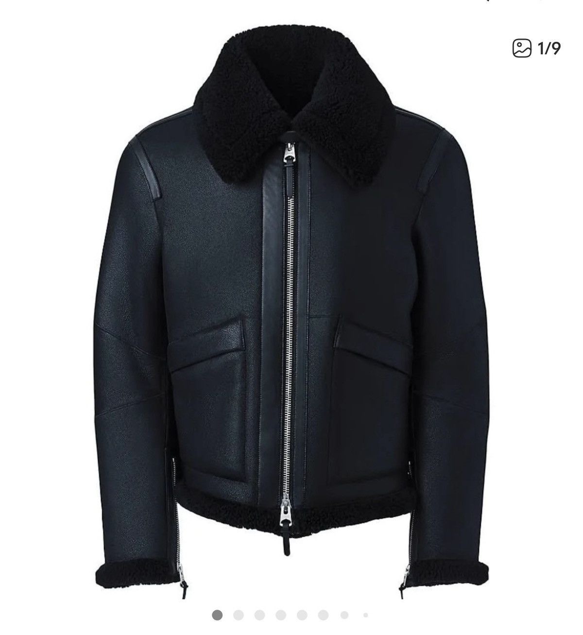 Mackage Mackage Kristian Black Sheepskin Shearling Coat Size US S / EU 44-46 / 1 - 14 Thumbnail