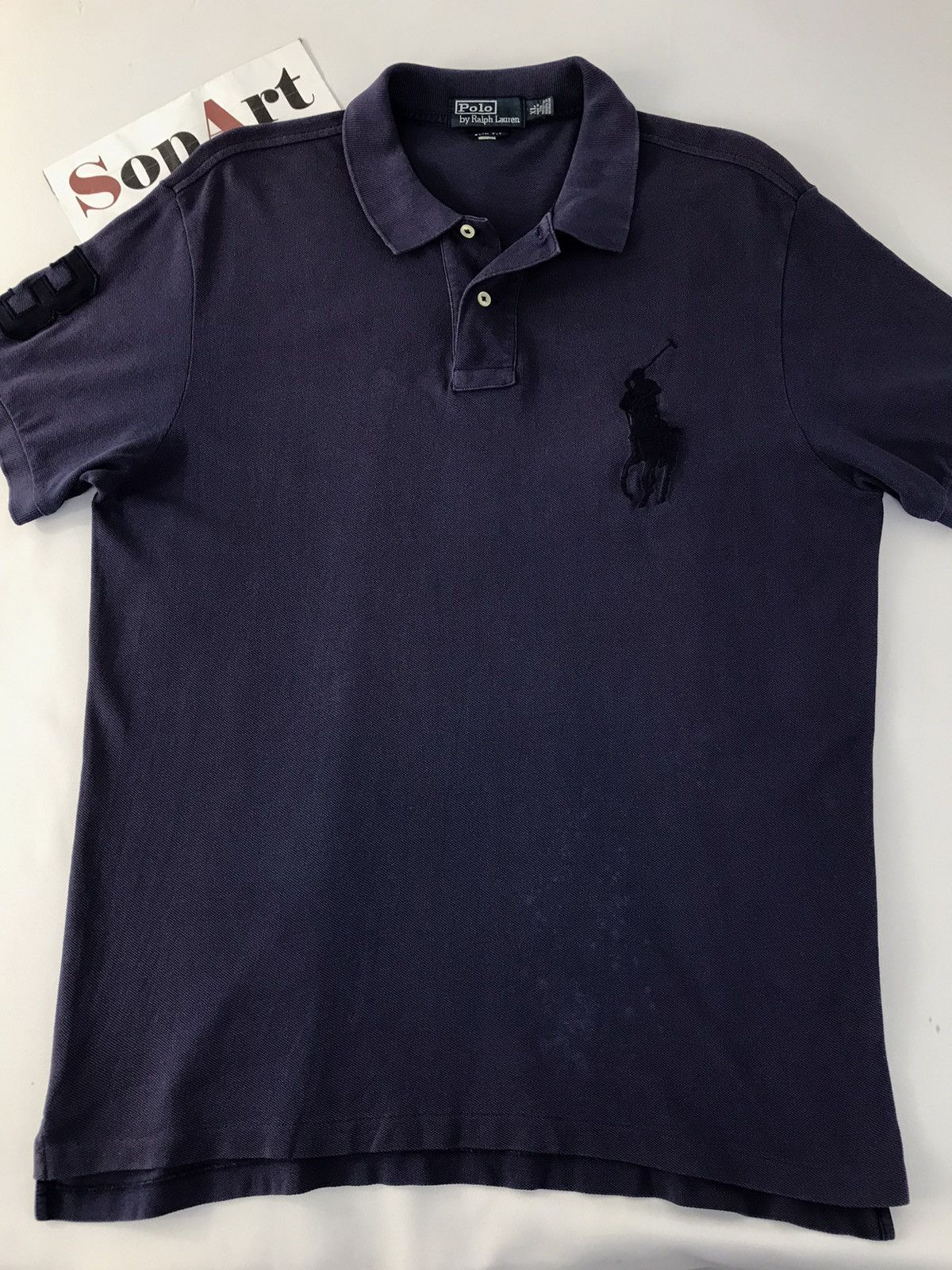 Polo Ralph Lauren Polo Ralph Lauren Big Logo No 3 Faded Colour Style Size US L / EU 52-54 / 3 - 3 Thumbnail