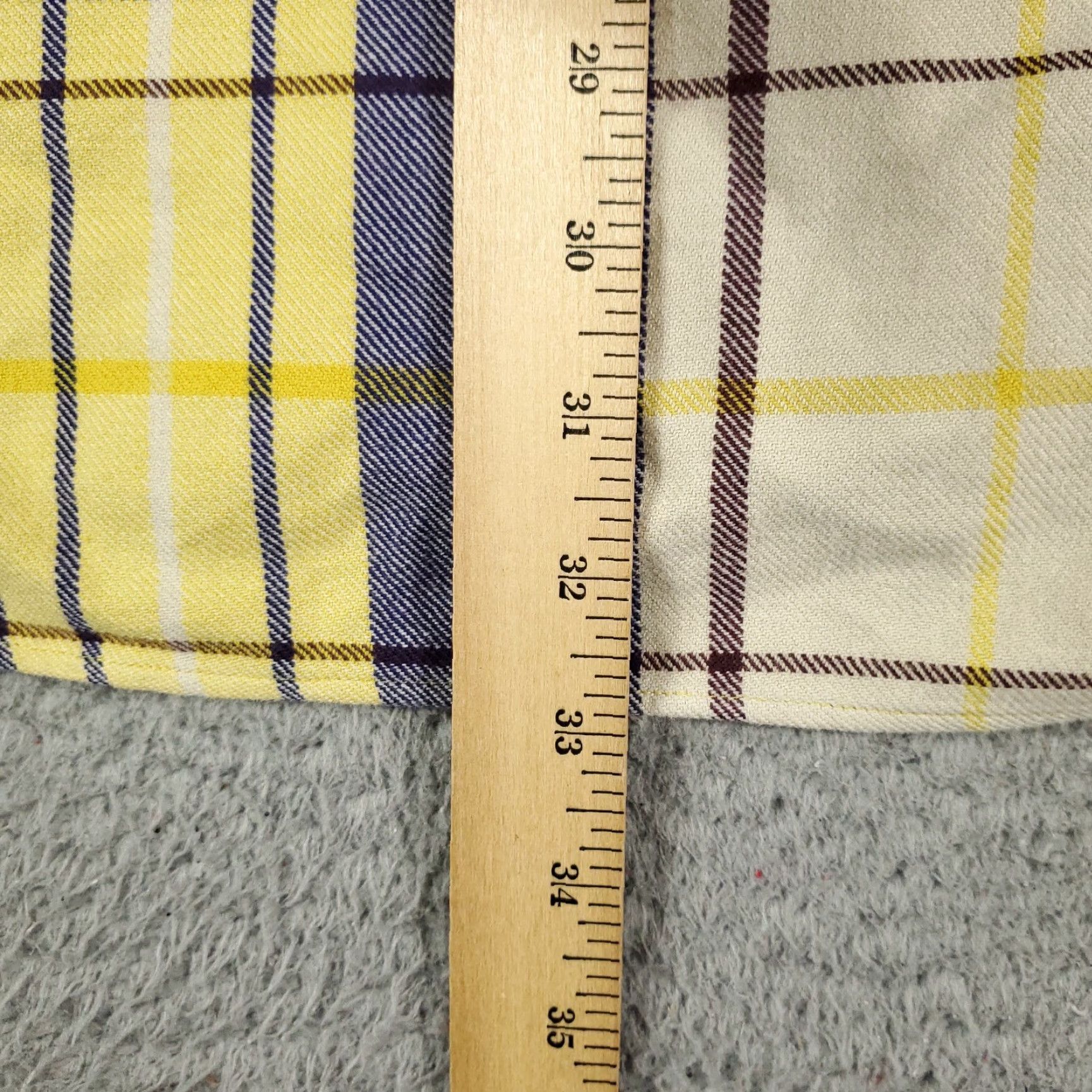 Ralph Lauren Ralph Lauren Shirt Men Medium Yellow Plaid Flannel Button-Up Long Sleeve Cotton Logo Pony Classic Preppy Mens Size US M / EU 48-50 / 2 - 4 Thumbnail