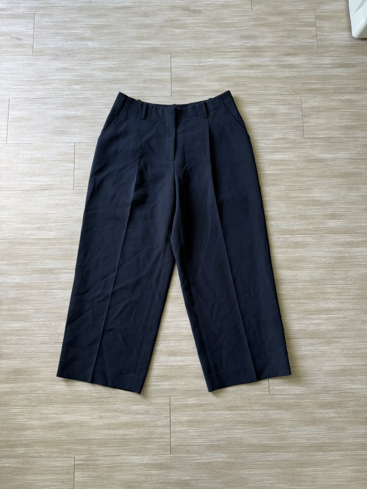 Lafayette 148 Lafayette 148 New York blue dress wide leg pants size 2 Size 26" / US 2 / IT 38 - 1 Thumbnail