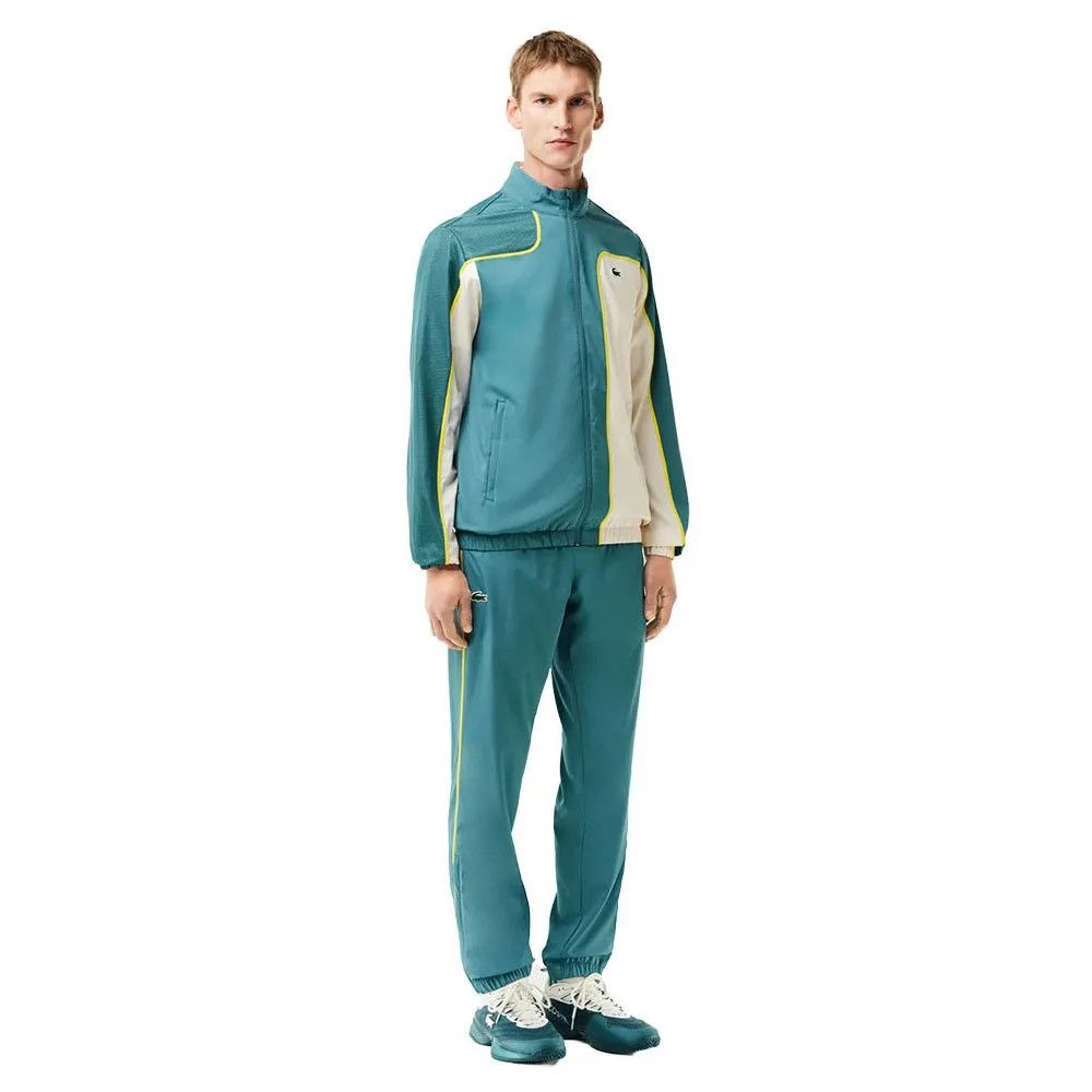 Lacoste o1s22i1n1124 Contrasting Stitching Sporty Tracksuit Size US XL / EU 56 / 4 - 2 Thumbnail