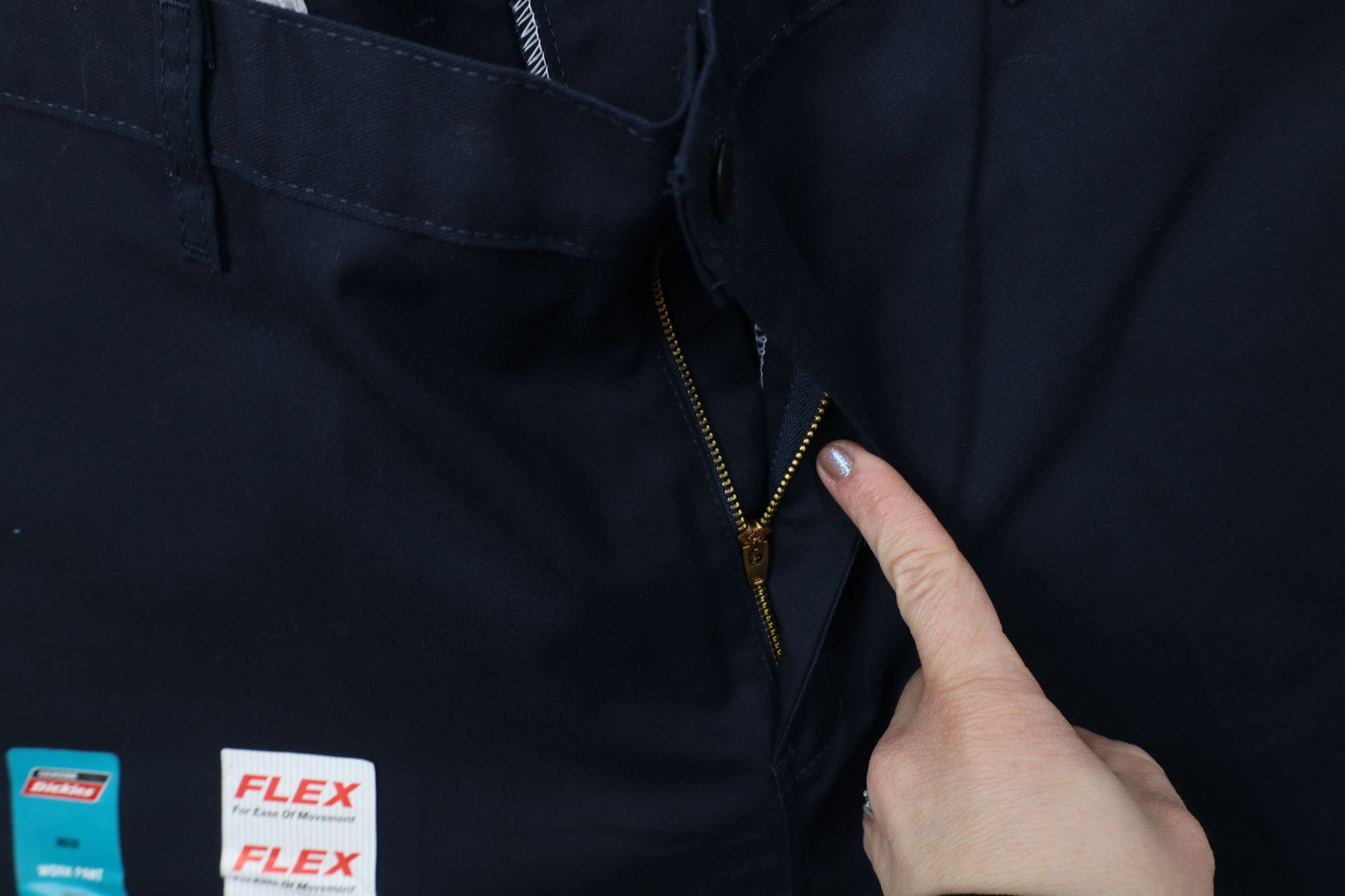 Dickies Deadstock Vintage Y2K Dickies Dungaree Pants Workwear Blue Size US 38 / EU 54 - 6 Thumbnail