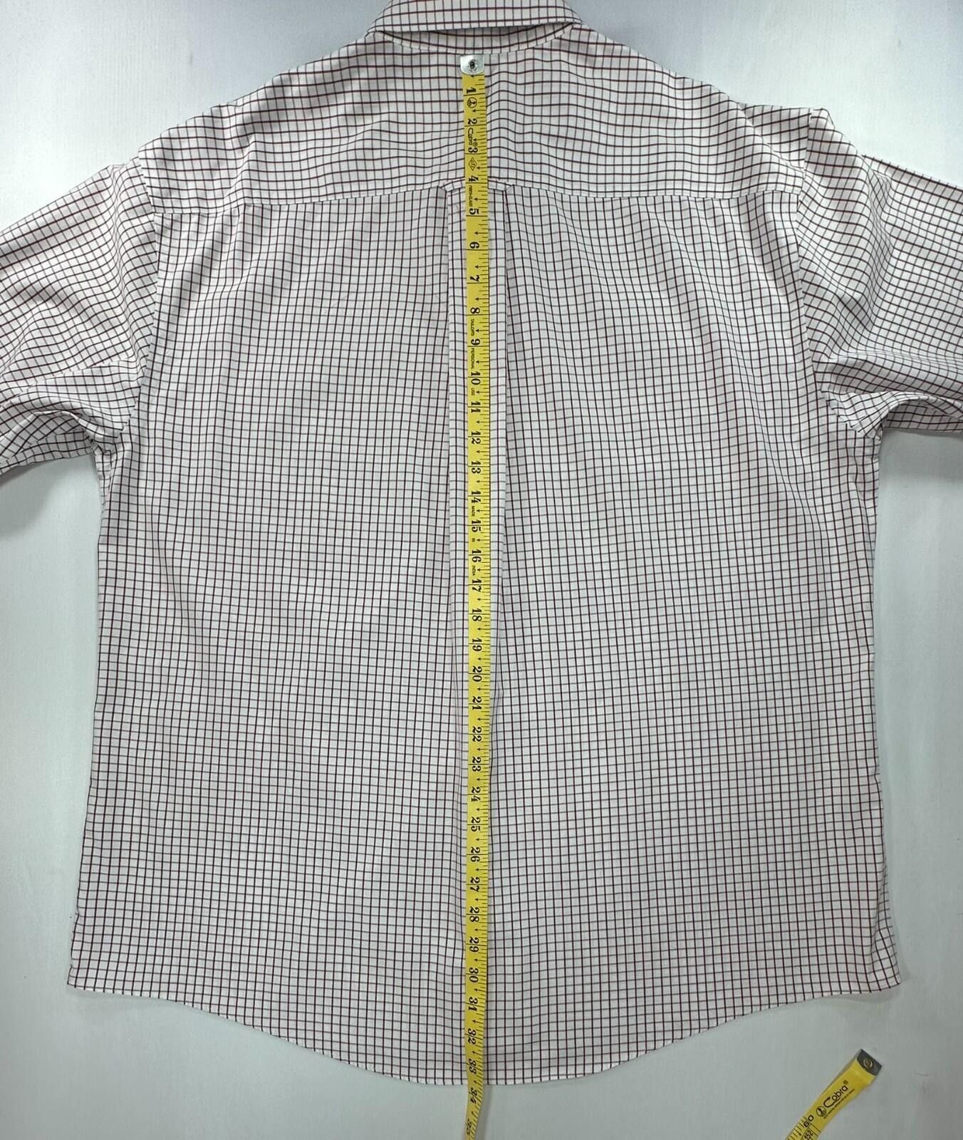 Orvis Orvis Checked 100% Cotton Oxford Button Up Red Mens XL Size US XL / EU 56 / 4 - 3 Thumbnail