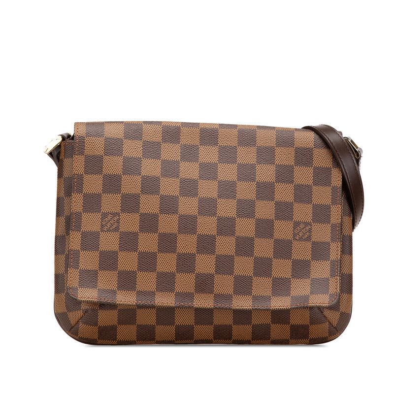Louis Vuitton Louis Vuitton Musette Tango Damier Shoulder Bag Canvas Shoulder Bag N51255 in Brown, Women's