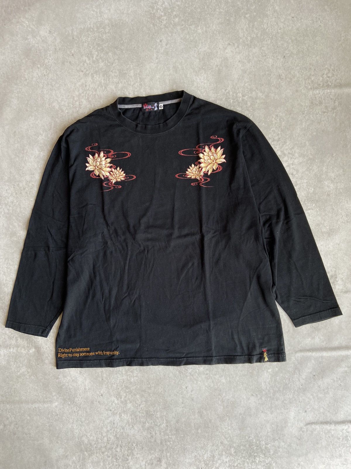 Japanese Brand Divine Retribution Japanese Longsleeve Size US XXL / EU 58 / 5 - 1 Thumbnail