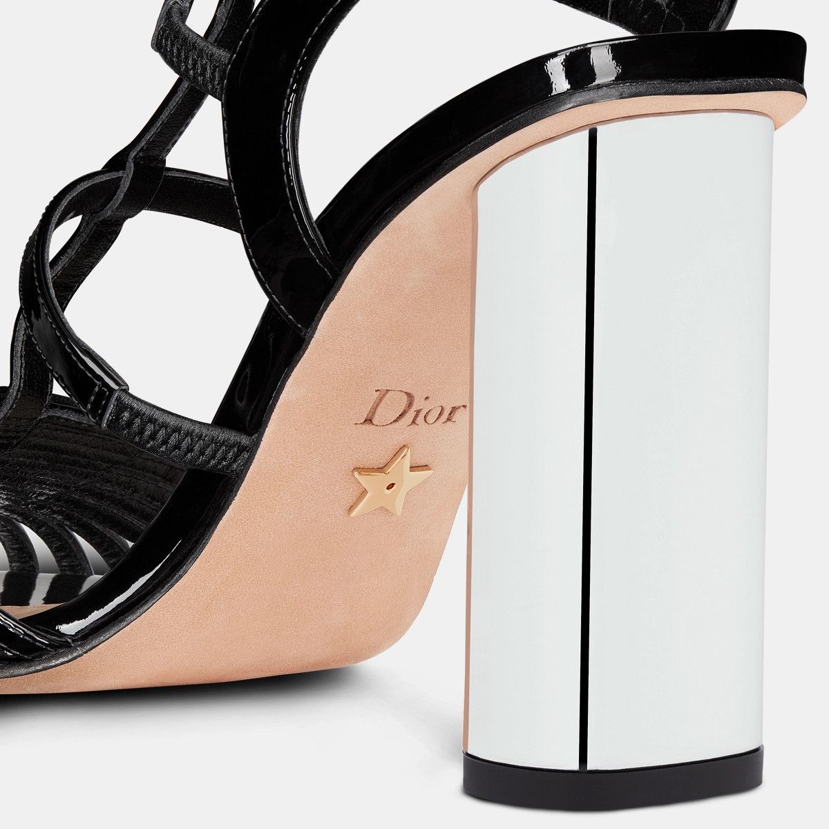 Dior o1bcso1str1224 Sandal in Black Satin Size US 9 / IT 39 - 5 Thumbnail