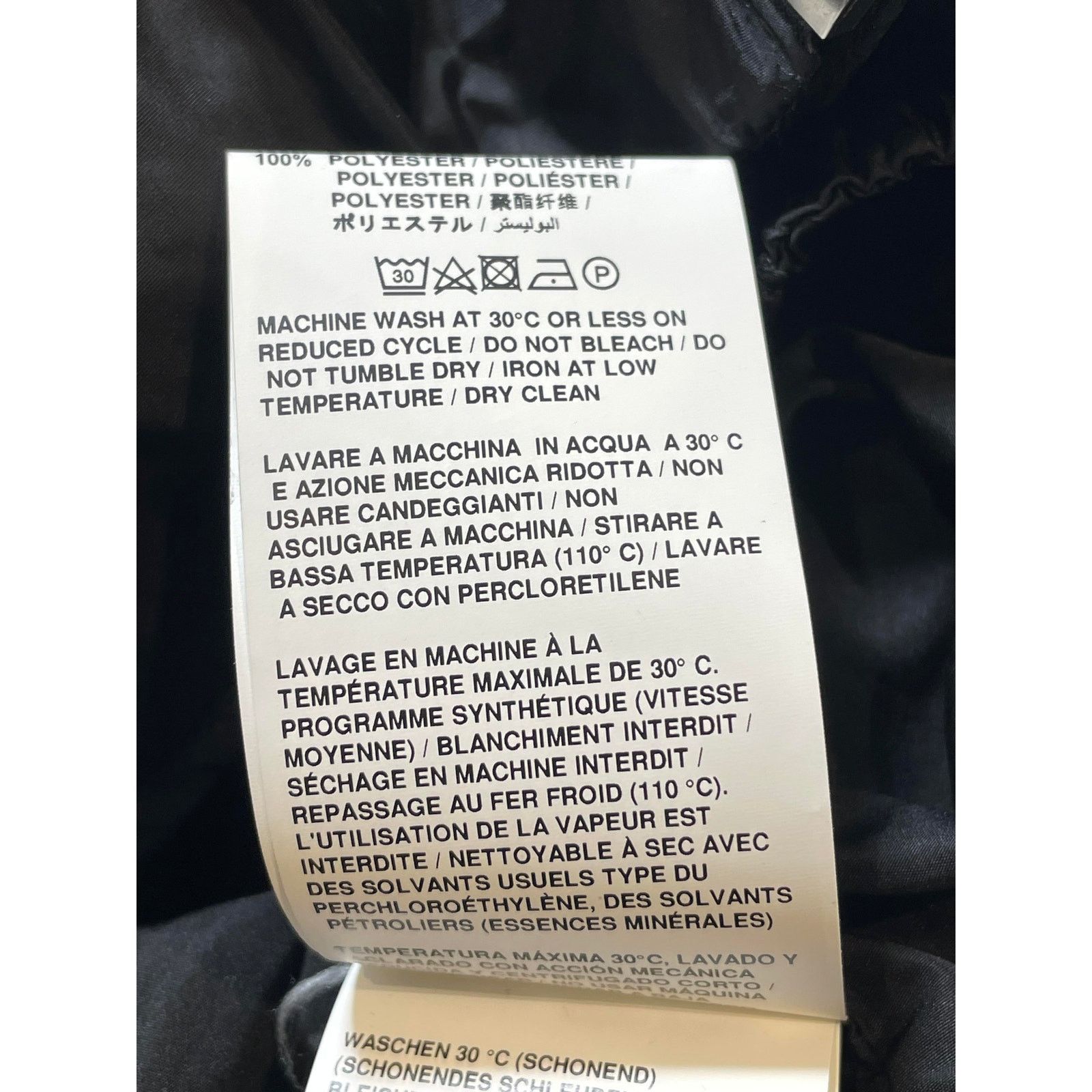 Palm Angels Palm Angels Black & Cream Jacket Size US XXS / EU 40 - 9 Thumbnail
