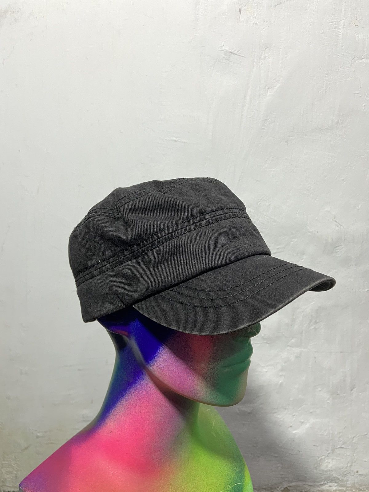 If Six Was Nine Vintage Cadet Hat Senditionaries Punk Style Y2K Size ONE SIZE - 4 Thumbnail