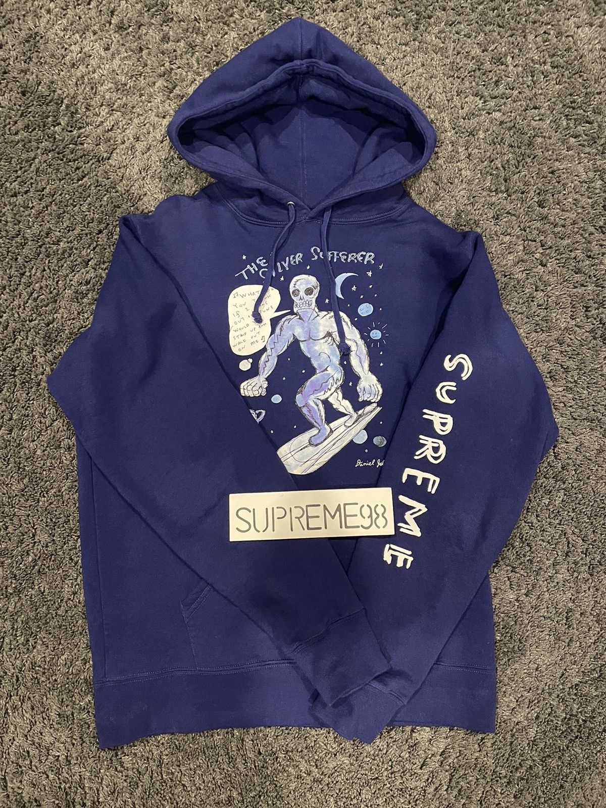 Supreme Supreme Daniel Johnston Hooded Sweatshirt | Grailed 
