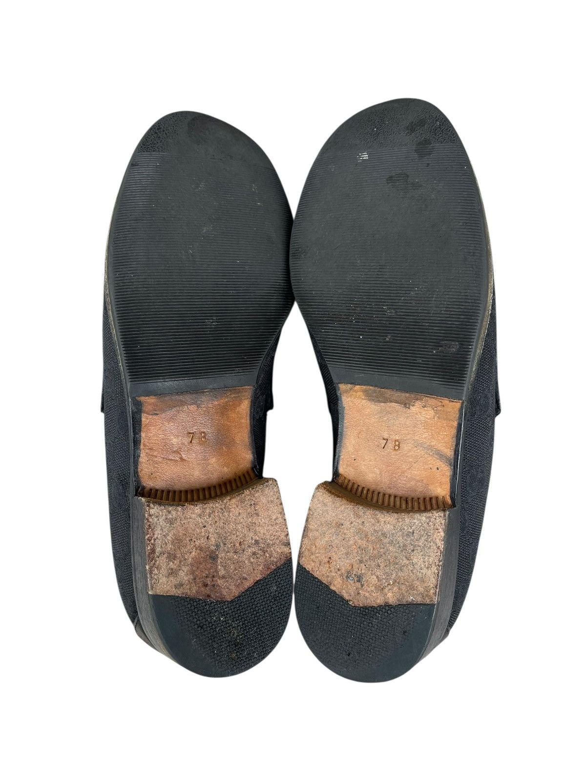 Gucci × Tom Ford Gucci monogram black loafers Size US 6 / IT 36 - 9 Thumbnail
