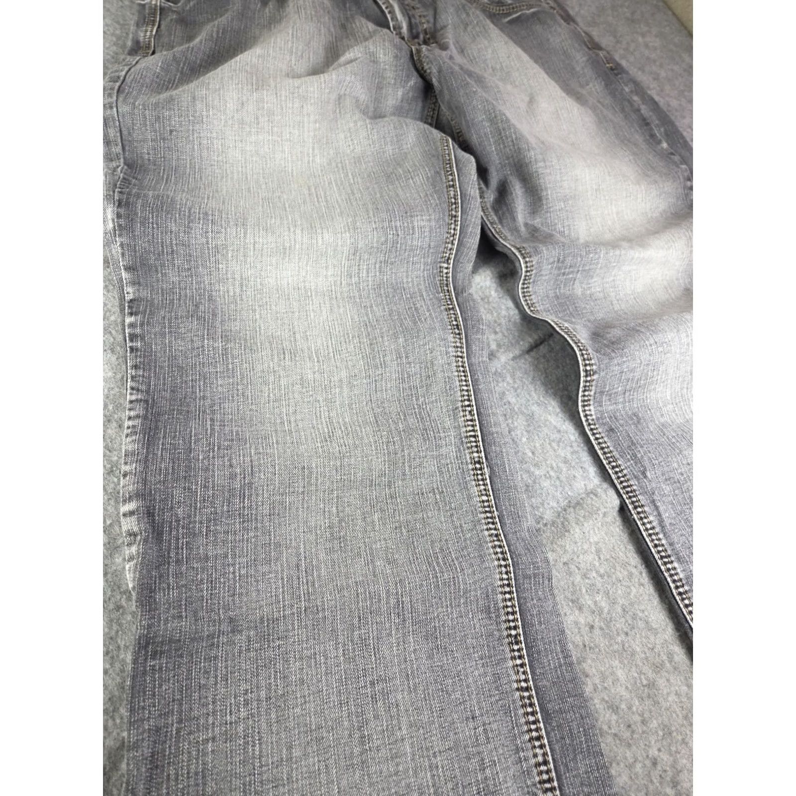 Denime TK Axel Jeans Mens 38x32 Denim Blue Relaxed Straight 90s Grunge Band City Hip Hop Punk Logo 5-Pocket USA Jeans Size US 38 / EU 54 - 2 Thumbnail