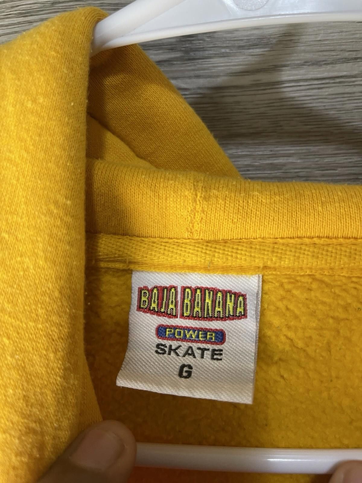 Independent Truck Co. Y2K Baja Banana Skate Hoodie Yellow Flame Size L Rare Size US L / EU 52-54 / 3 - 5 Thumbnail