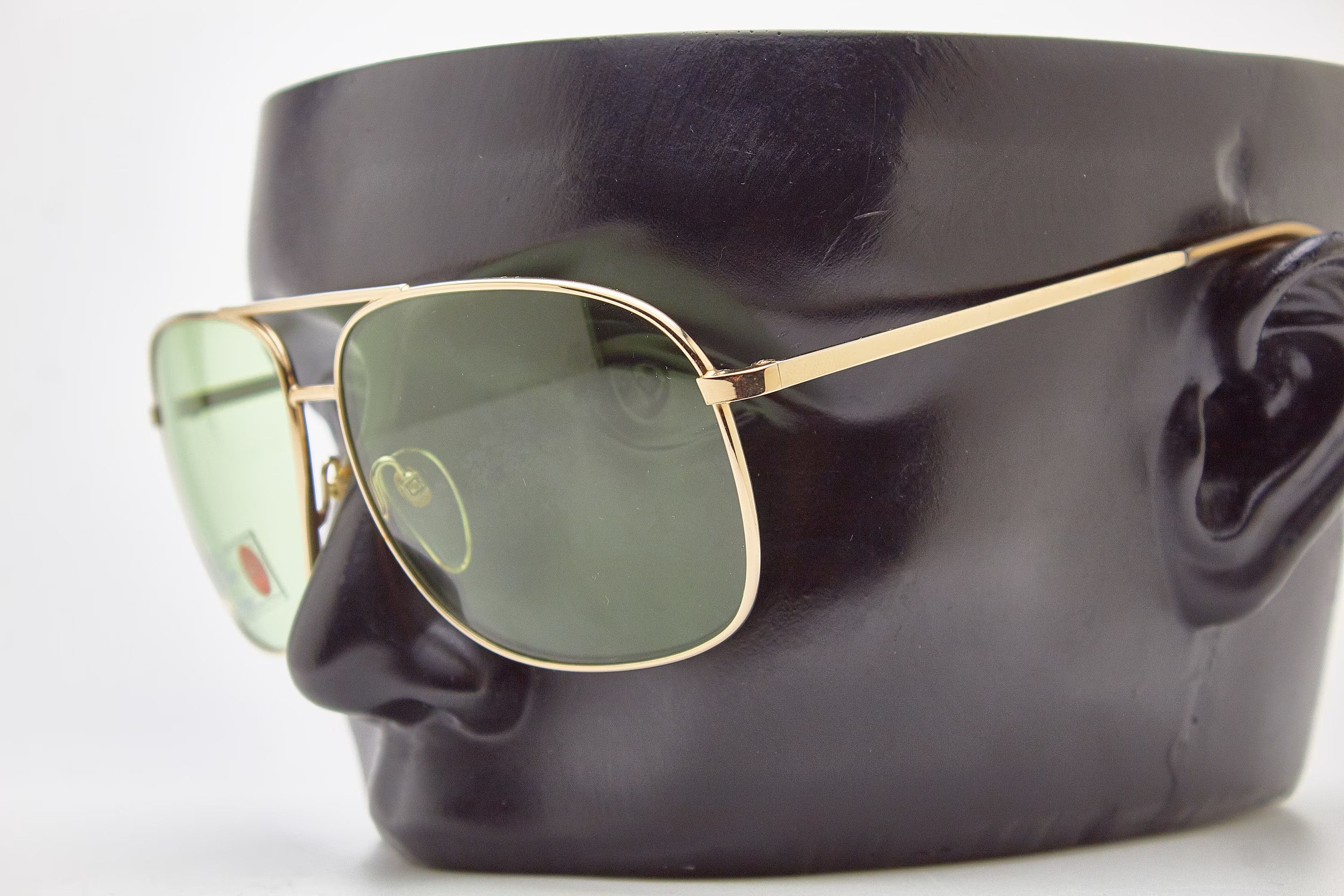 Serengeti SERENGETI quiet luxury 80s oversized gold thin metal specs Size ONE SIZE - 9 Thumbnail