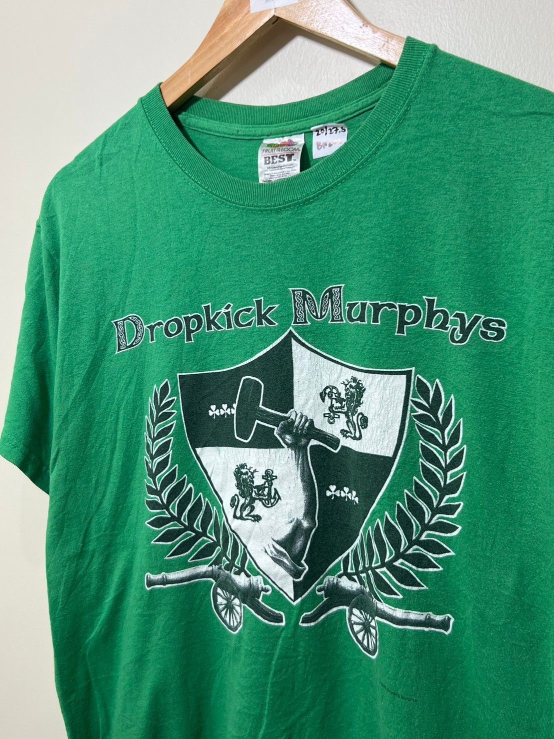 Band Tees × Vintage Vintage 00's Dropkick Murphys Shirt Punk bnz01 Size US M / EU 48-50 / 2 - 1 Thumbnail