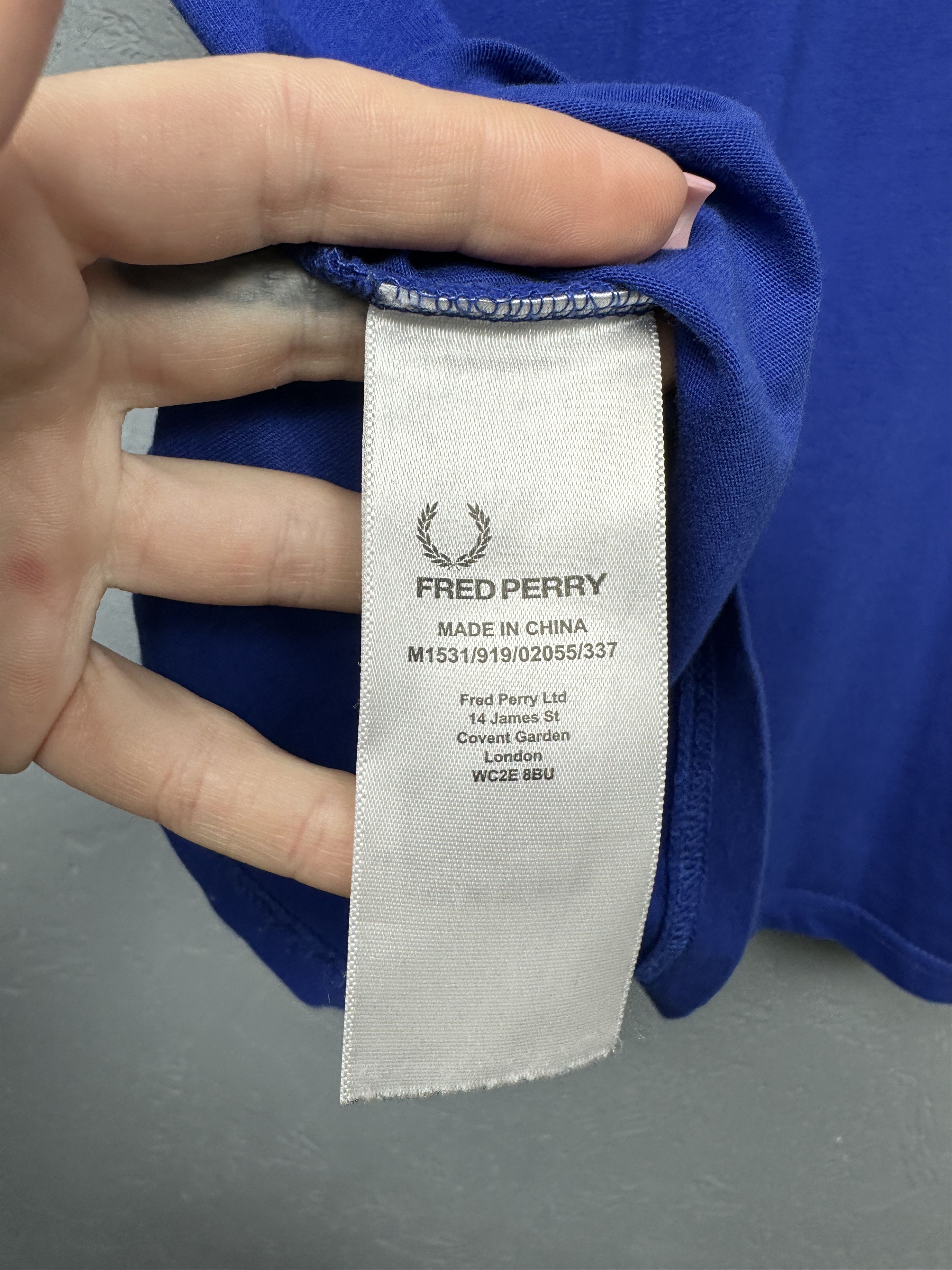 Fred Perry Fred Perry Mens Crew Neck T-Shirt Size US L / EU 52-54 / 3 - 5 Thumbnail