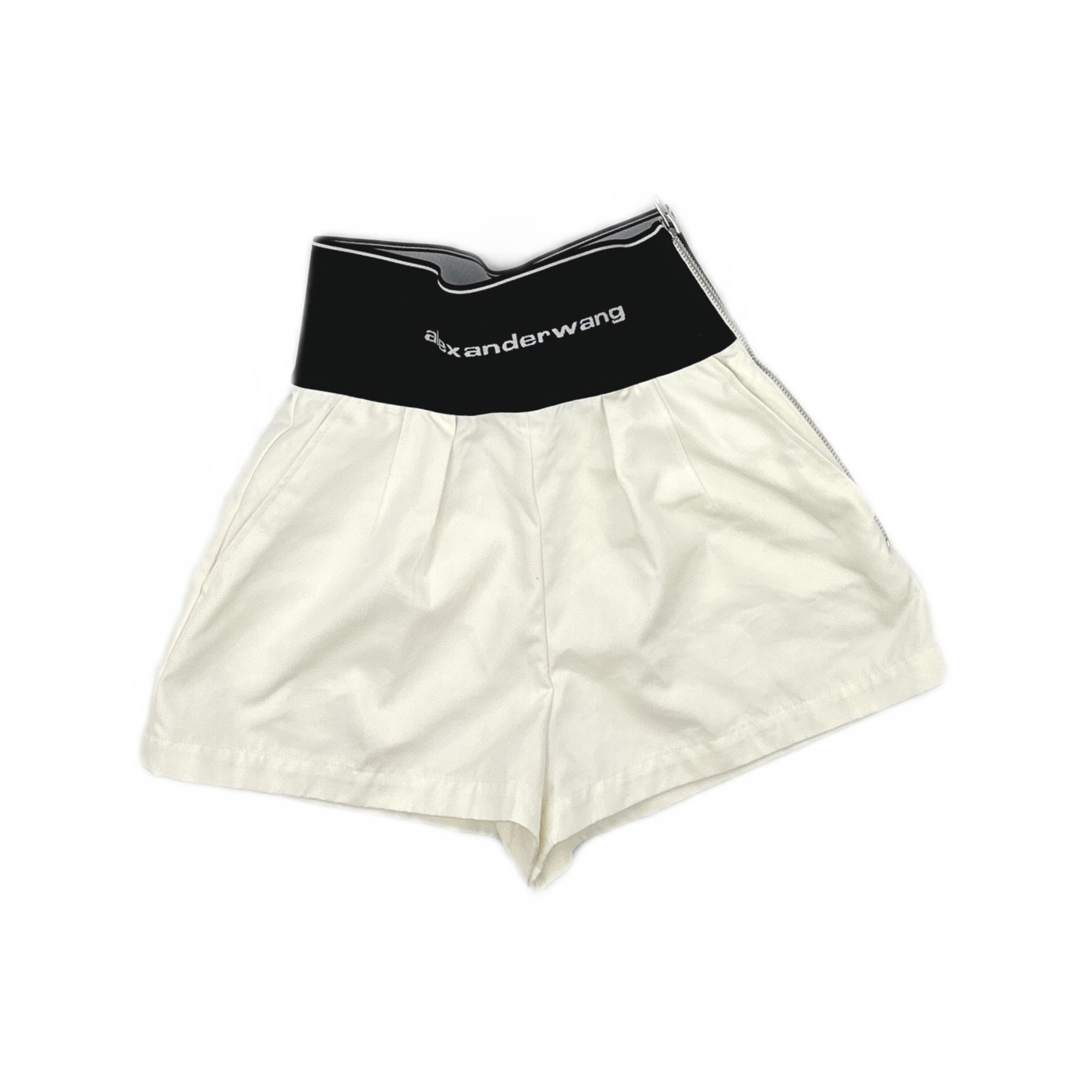Alexander Wang Alexander Wang Logo Waistband Shorts Size 2 Size 26" / US 2 / IT 38 - 1 Thumbnail