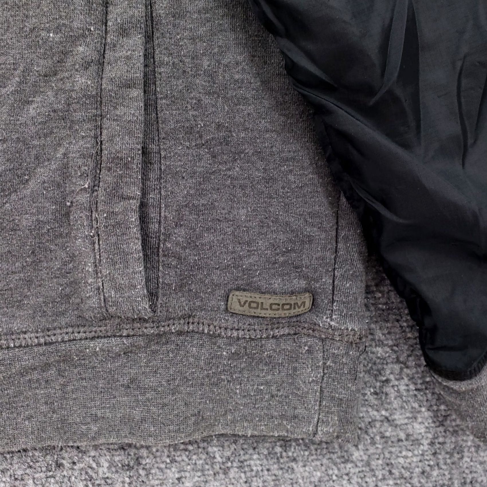 Volcom Volcom Hoodie Mens S Small Gray Outsider Pullover Classic Fit Sweatshirt Outdoor Size US S / EU 44-46 / 1 - 5 Thumbnail
