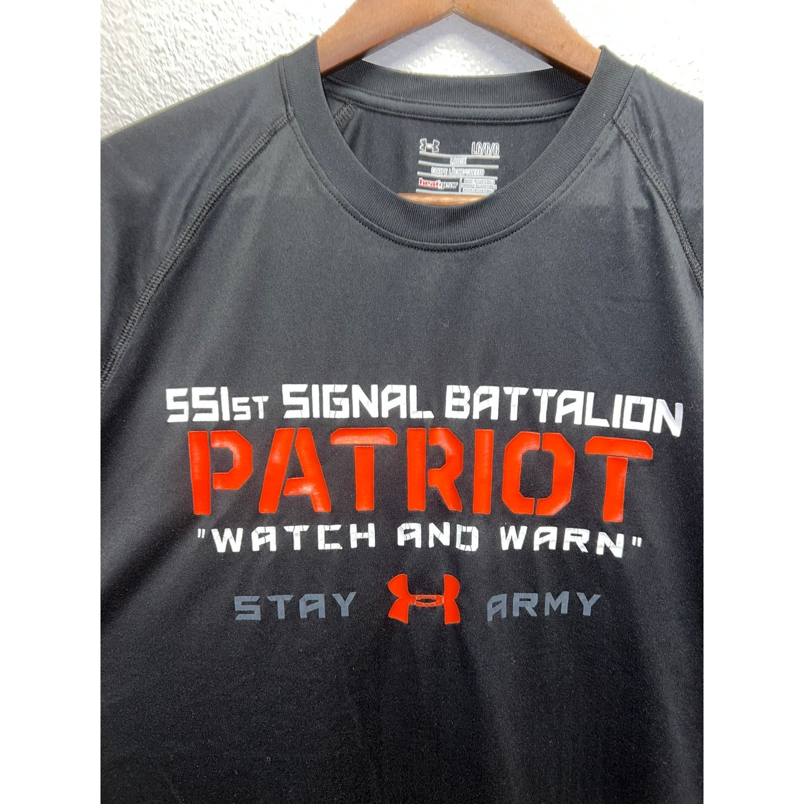 Under Armour Under Armour Army Shirt 551st Signal Battalion Patriot Gear Size US L / EU 52-54 / 3 - 2 Thumbnail
