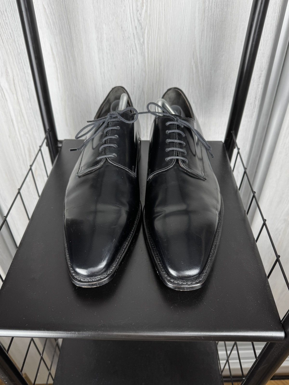 Other Windsor. black leather classic derby formal shoes Size US 10.5 / EU 43-44 - 5 Thumbnail