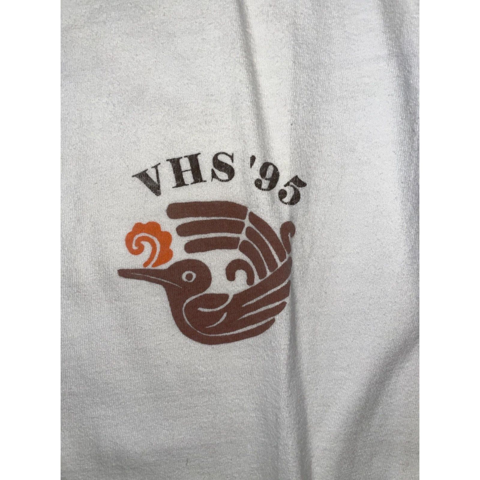 VINTAGE Hanes Beefy-T T-Shirt White XL Mens Mayan Calandra Stitch 90s