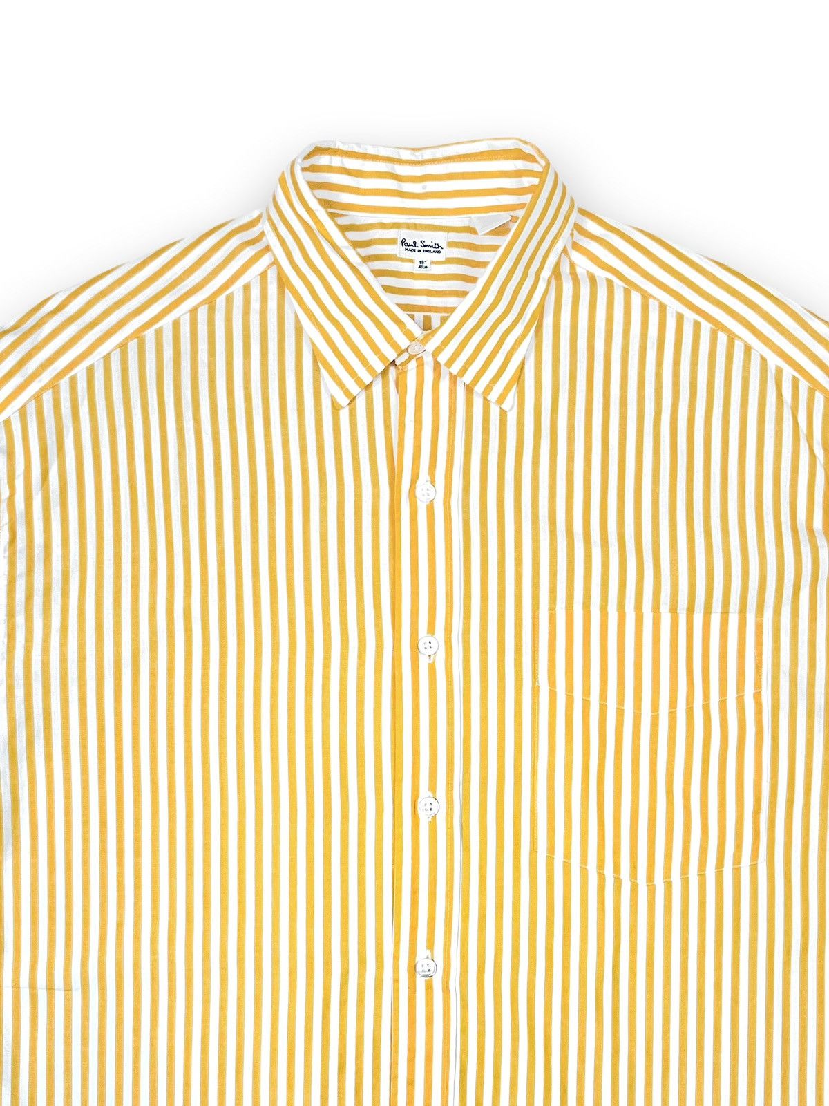 Paul Smith 90s Paul Smith Made In England Vintage Striped Button Up Size US XL / EU 56 / 4 - 2 Thumbnail
