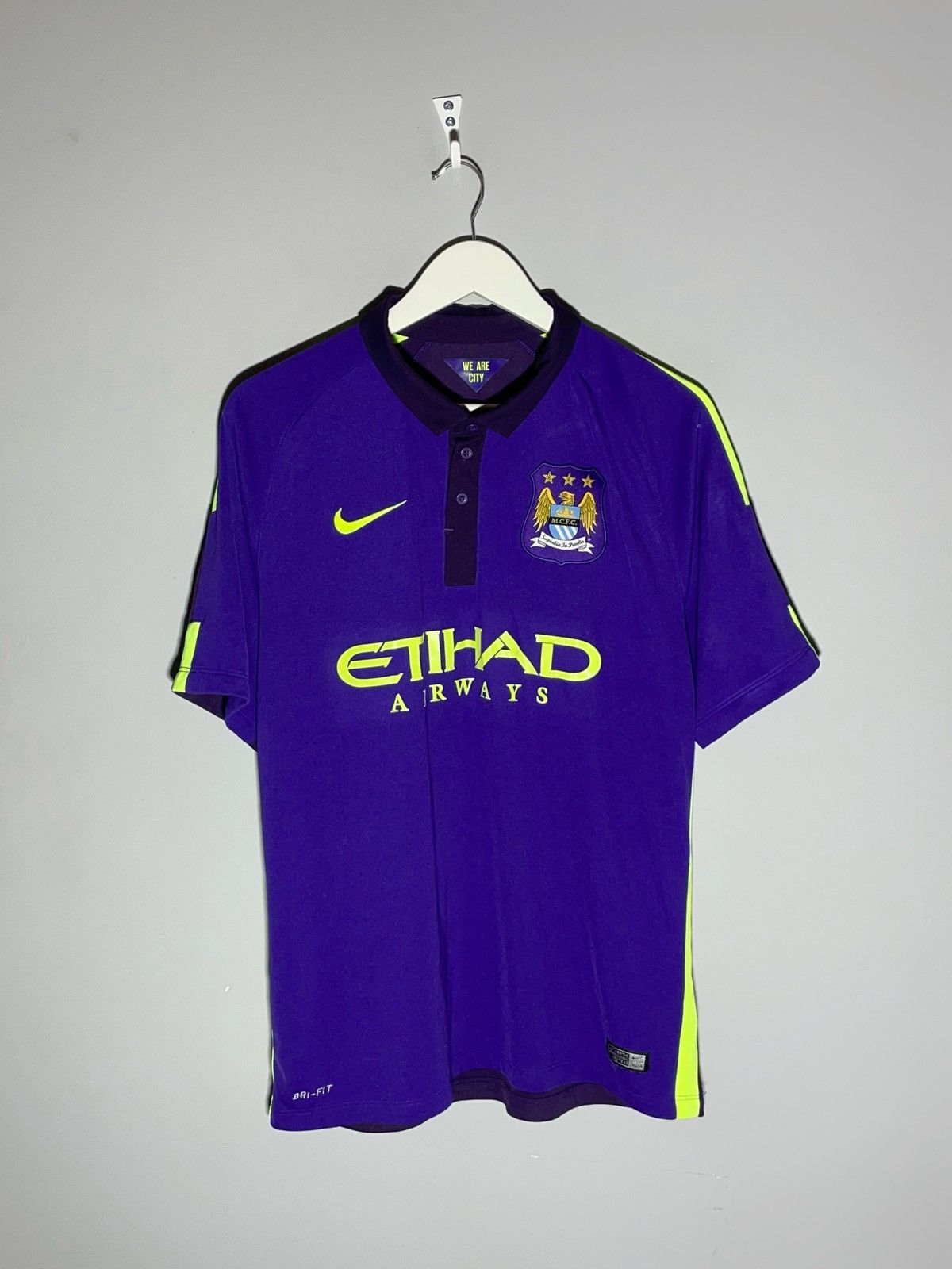 Manchester City Nike 2014/15 Third Y2k Football Shirt