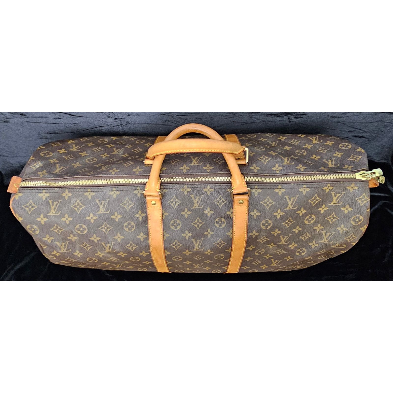 Louis Vuitton Louis Vuitton Vintage Keepall 55 Monogram Travel Bag Size ONE SIZE - 6 Thumbnail
