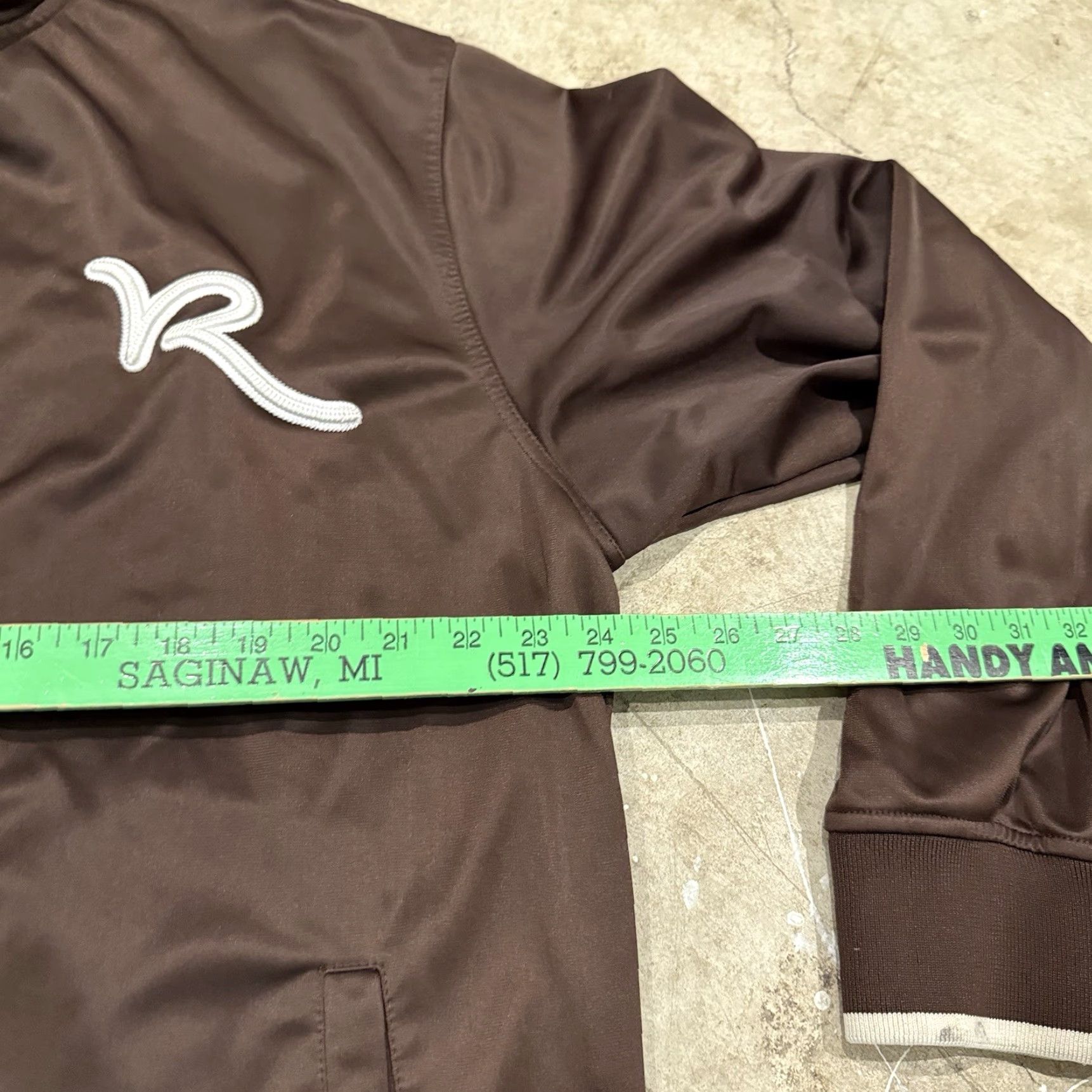 Rocawear VINTAGE Rocawear Mens 2XL Brown Full Zip Track Jacket Activewear The Rock Mens Jacket Brown 2XL Track Jacket Rock Themes Size US XXL / EU 58 / 5 - 6 Thumbnail