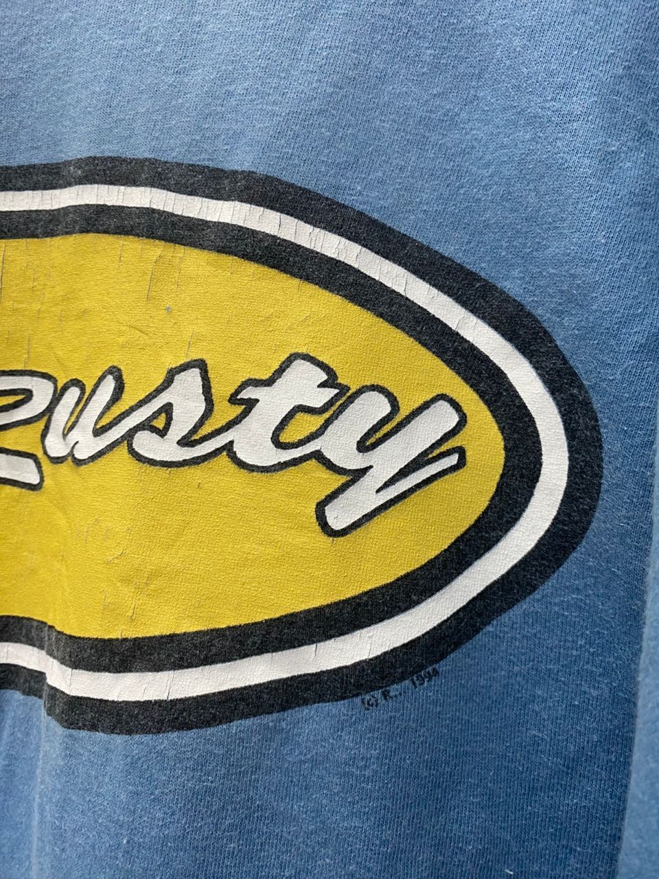 Rusty Vintage 90s Rusty Surfing Tshirt Size US L / EU 52-54 / 3 - 4 Thumbnail