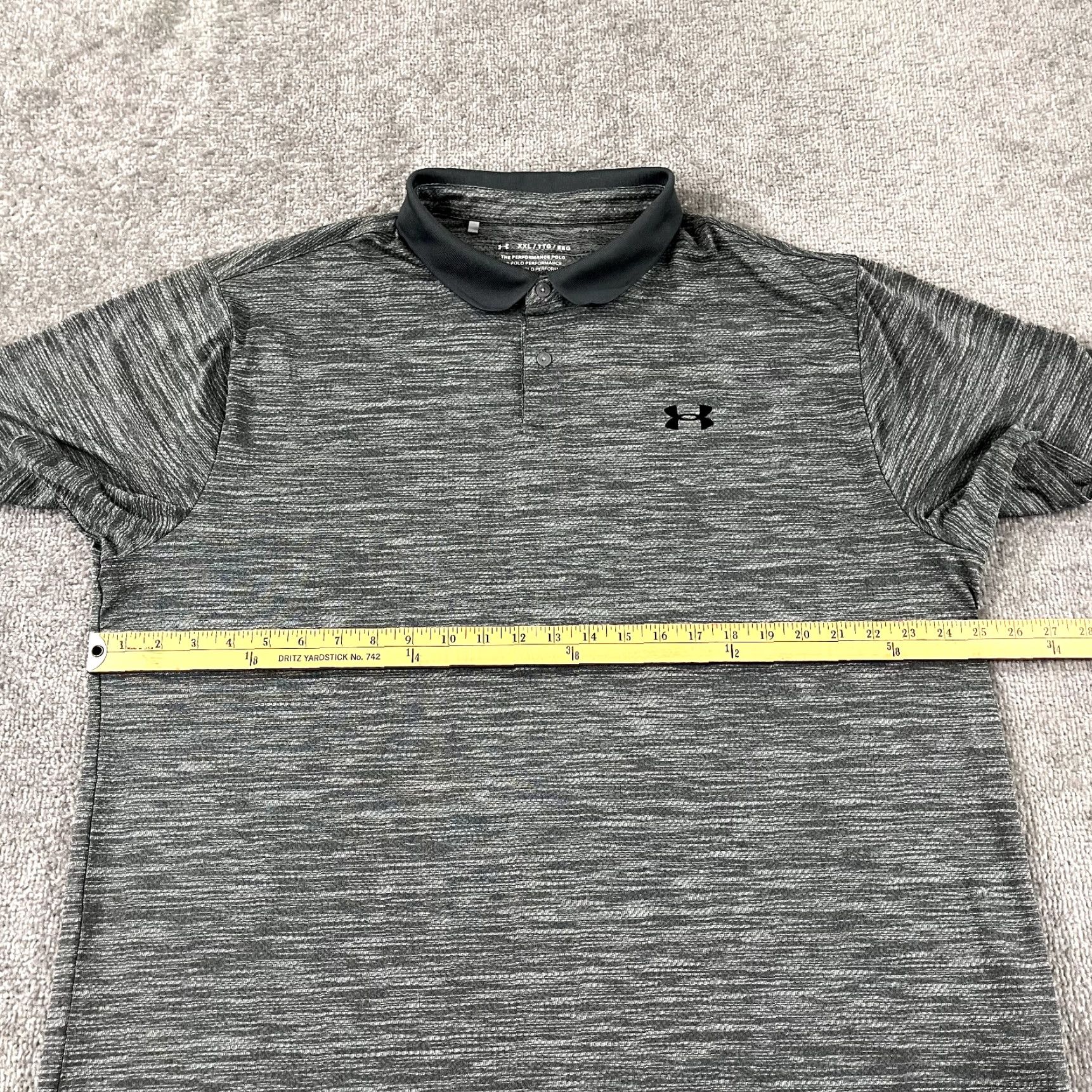 Under Armour UNDER ARMOUR Polo Shirt Mens 2XL Heather Gray Playoff Performance Golf Sport Polo Shirt Mens 2XL Gray Sports Golf Under Armour Playoff Polo Mens Size US XXL / EU 58 / 5 - 5 Thumbnail