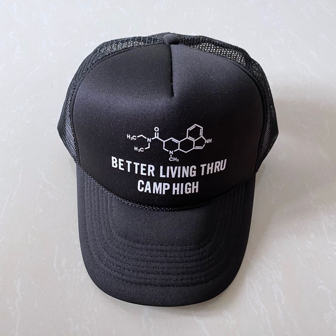 Camp High CAMP HIGH BETTER LIVING THRU CAMP HIGH TRUCKER HAT Size ONE SIZE - 2 Thumbnail