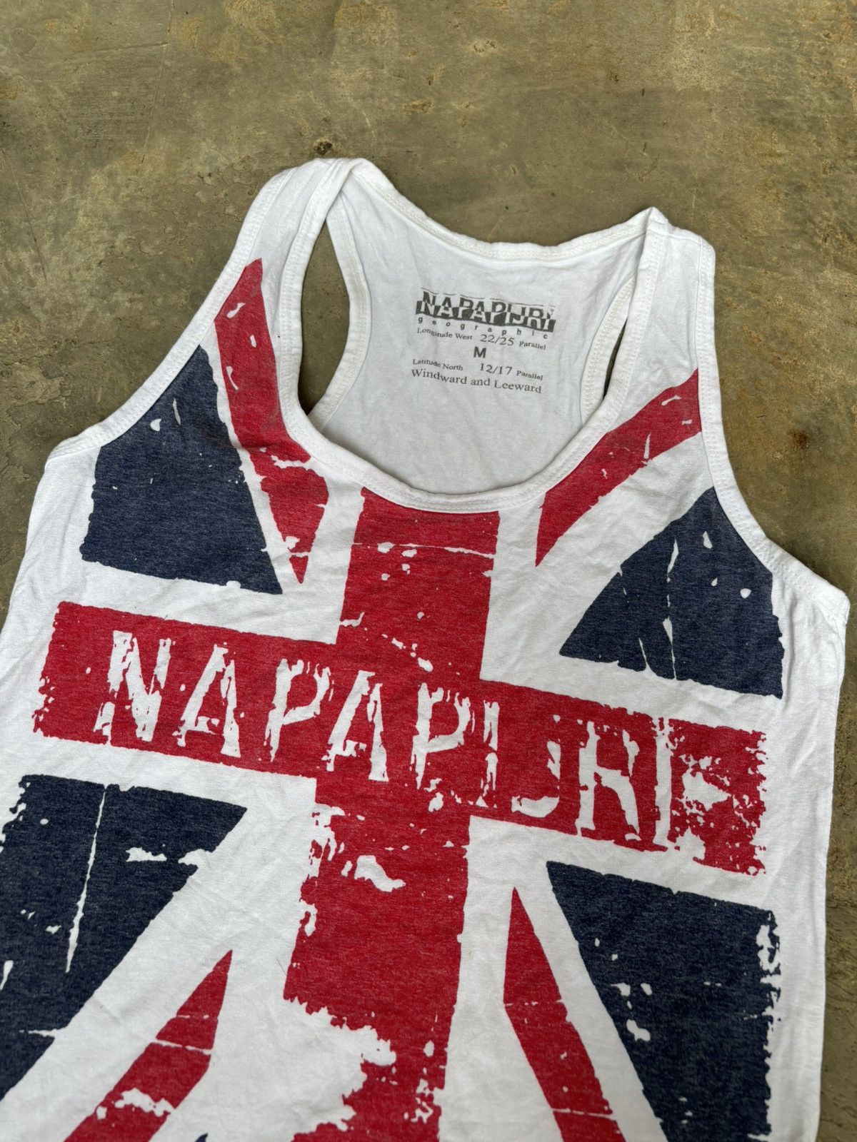 Japanese Brand × Napapijri Y2k Napapijri Tank top Size M / US 6-8 / IT 42-44 - 3 Thumbnail