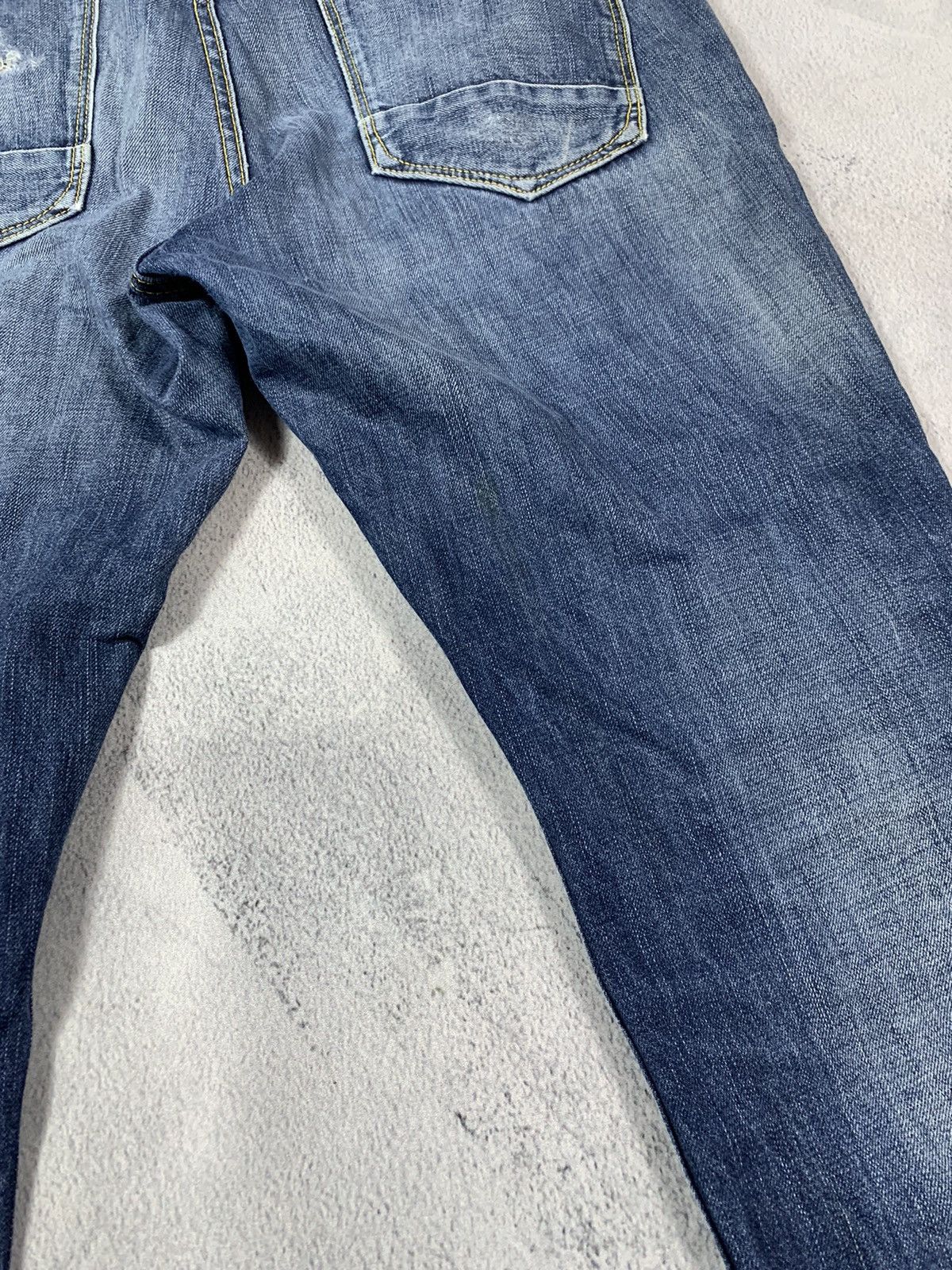 Japanese Brand × Vintage Vintage Y2K Japanese jeans faded denim streetwear size 36 Size US 36 / EU 52 - 8 Thumbnail