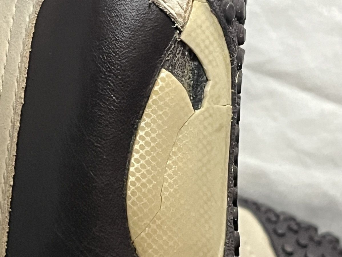 Puma × Vintage Vintage 2000s Leather Puma Mostro Y2k Metal/Blue Sneakers Size US 4.5 / IT 34.5 - 8 Thumbnail