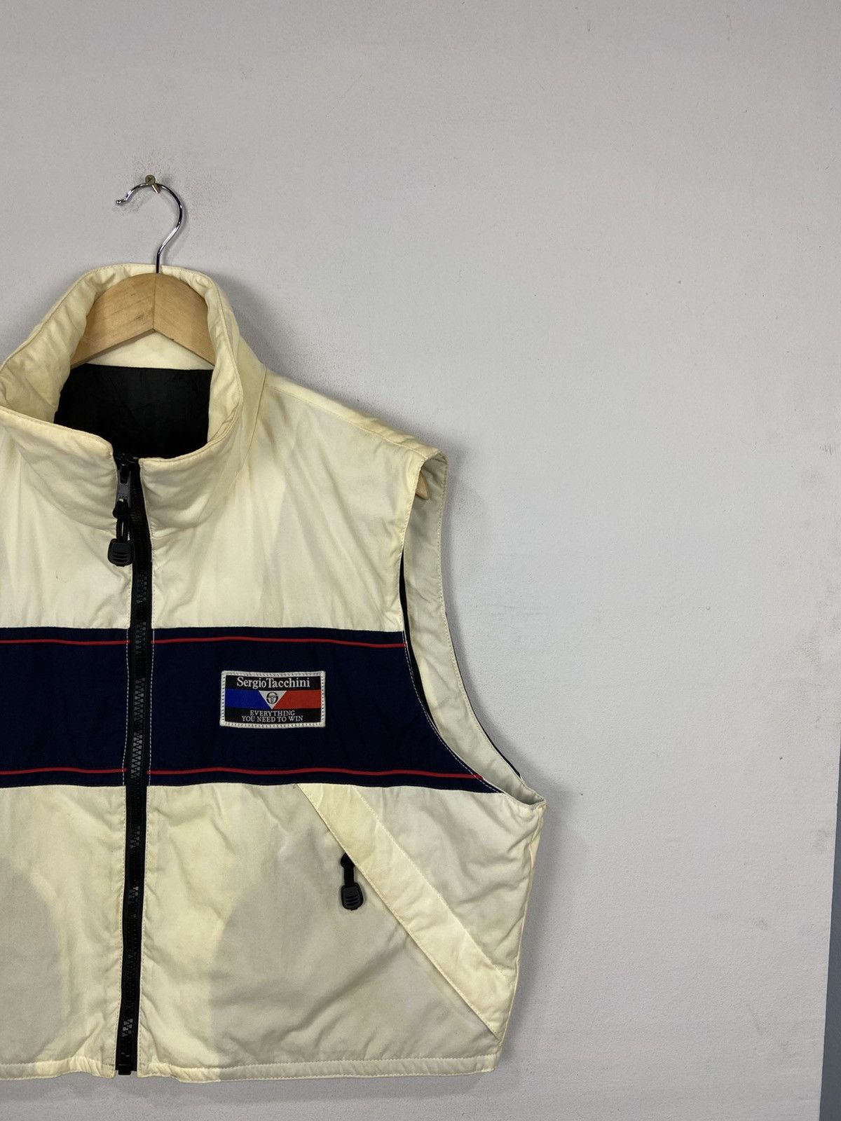 Other × Sergio Tacchini × Vintage VINTAGE SERGIO TACCHINI VEST Size US M / EU 48-50 / 2 - 2 Thumbnail