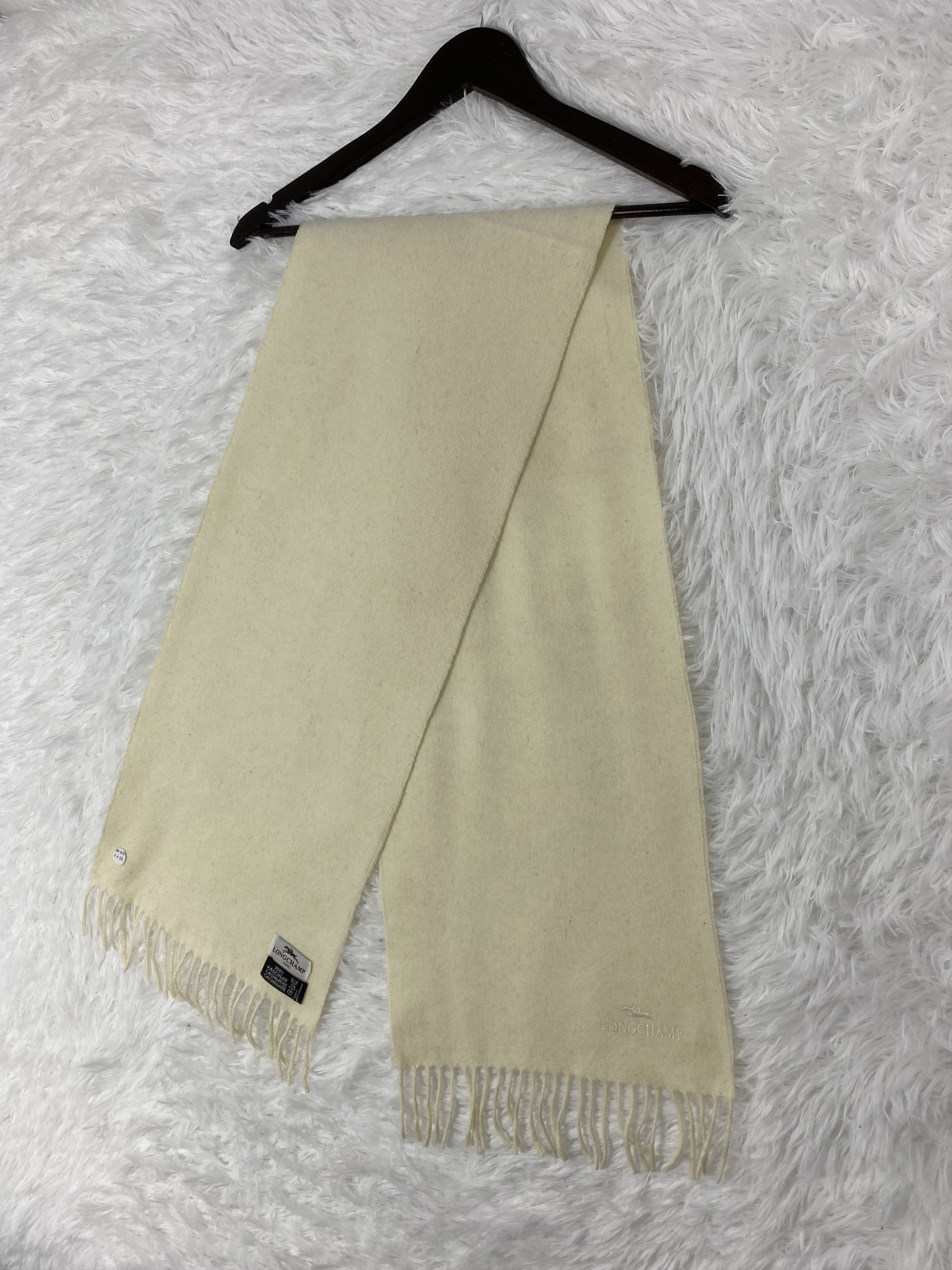 Longchamp Vintage Longchamp Scarf / Muffler Neckwear PM0035 Size ONE SIZE - 5 Thumbnail