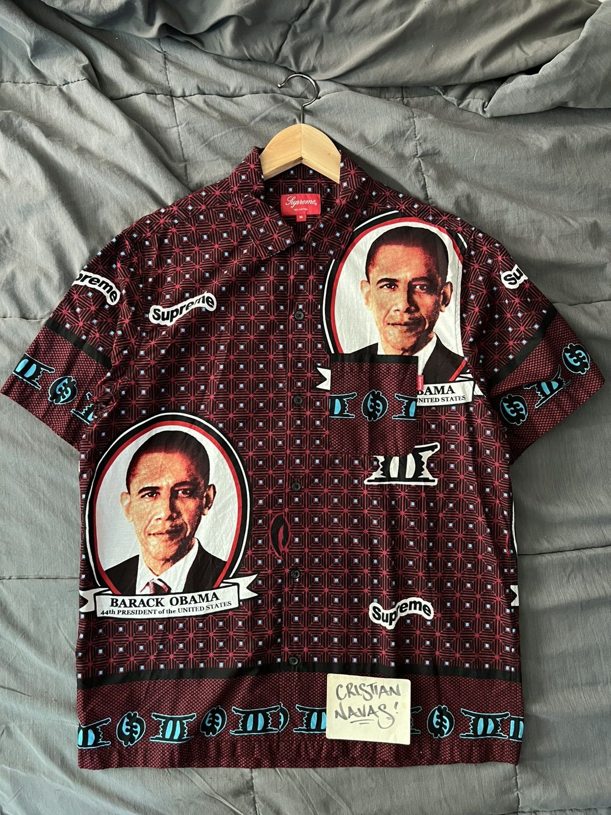 Supreme Obama Shirt | Grailed