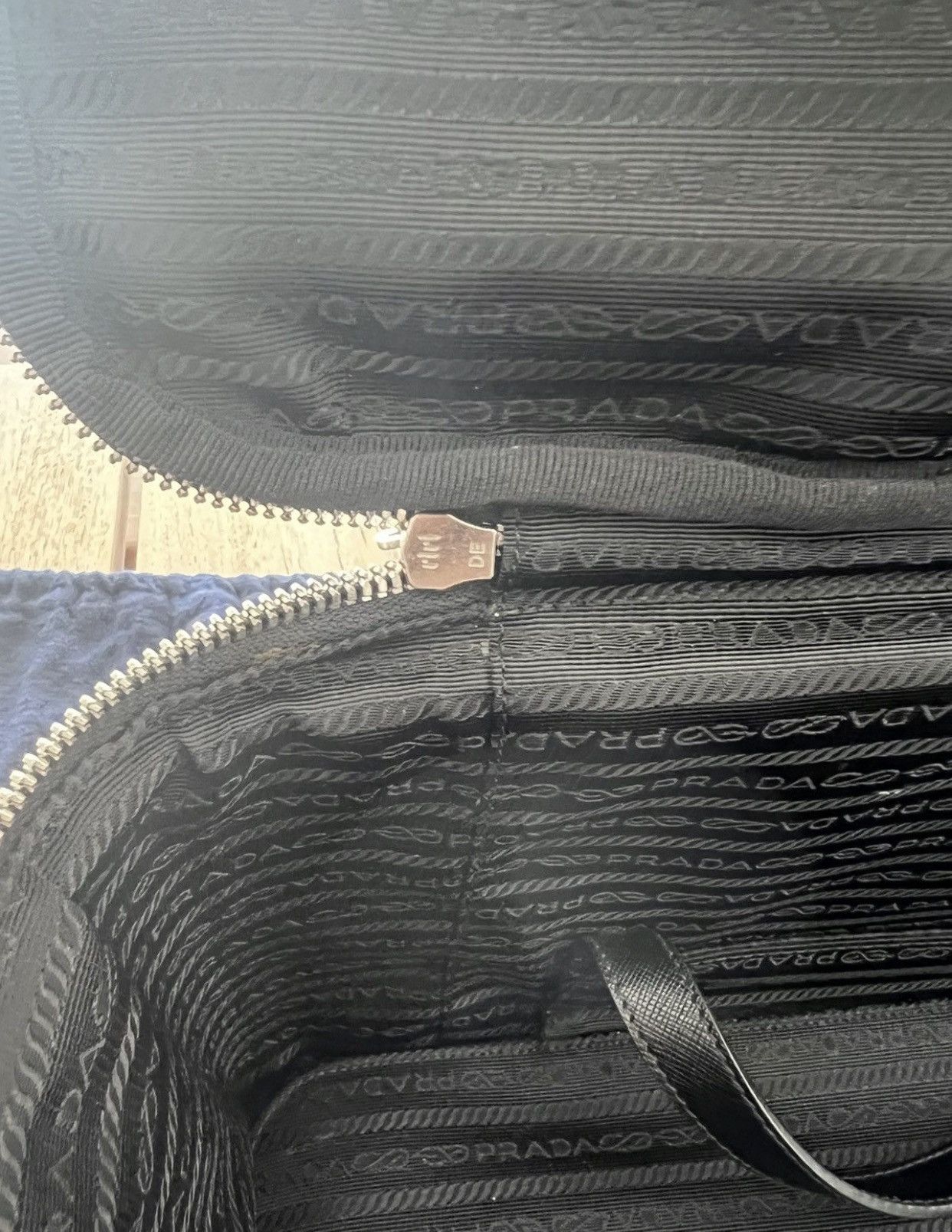 Prada Saffiano Leather Travel Suitcase | Carry On Size ONE SIZE - 13 Thumbnail