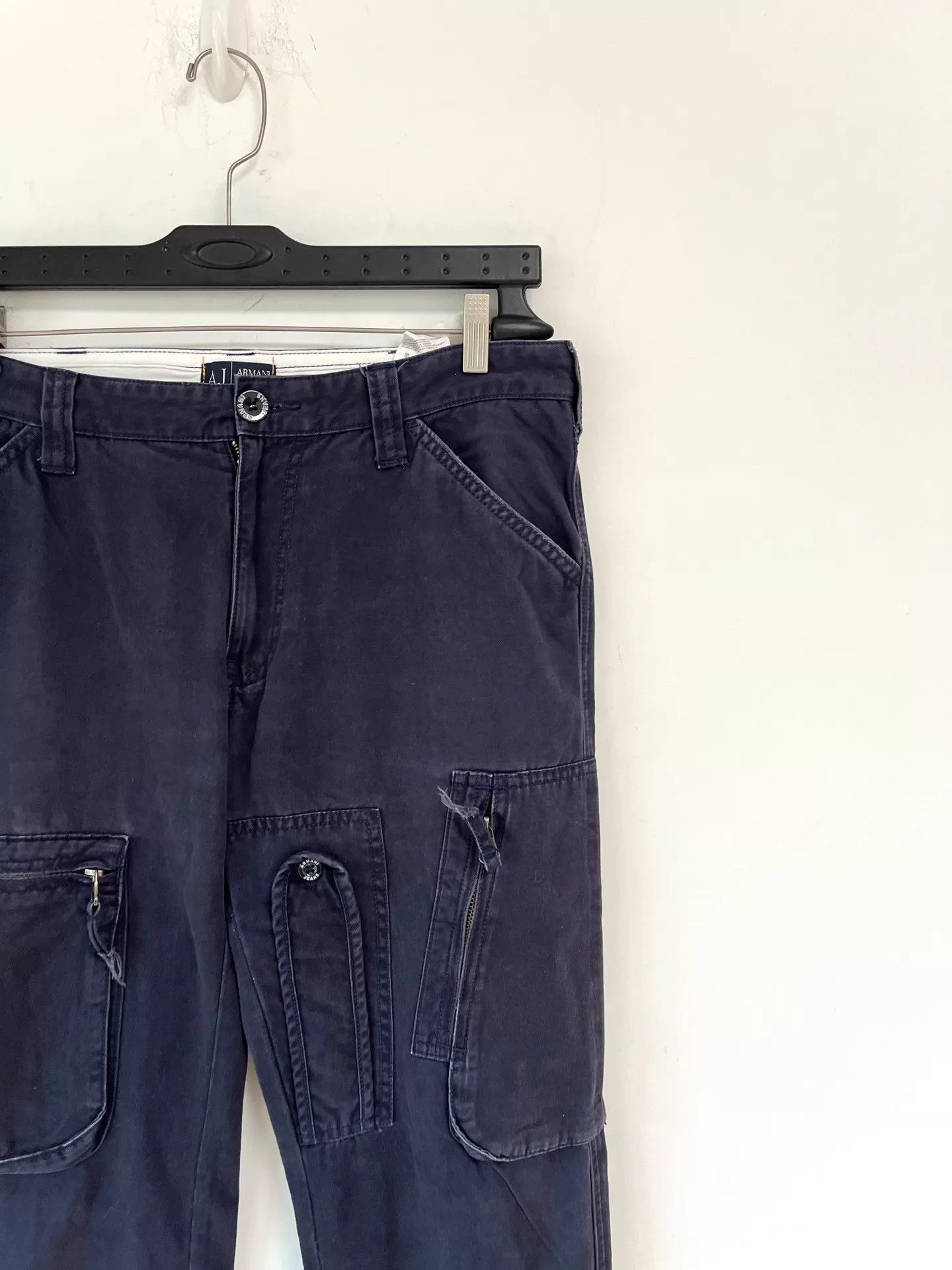 Armani Armani 00ss Vintage Work Jeans 48 Size US 32 / EU 48 - 2 Thumbnail