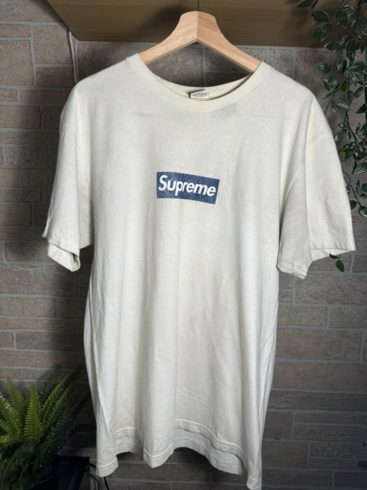 Supreme Supreme x NY Yankees Box Logo Tee | Grailed