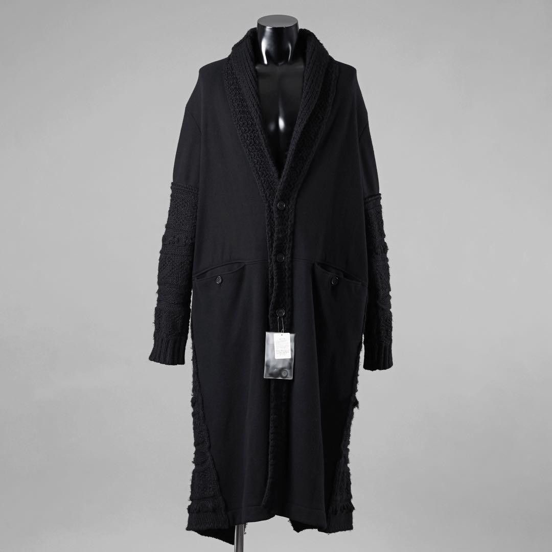 Yohji Yamamoto Yohji Yamamoto POUR HOMME Knit Coat Size US L / EU 52-54 / 3 - 1 Thumbnail