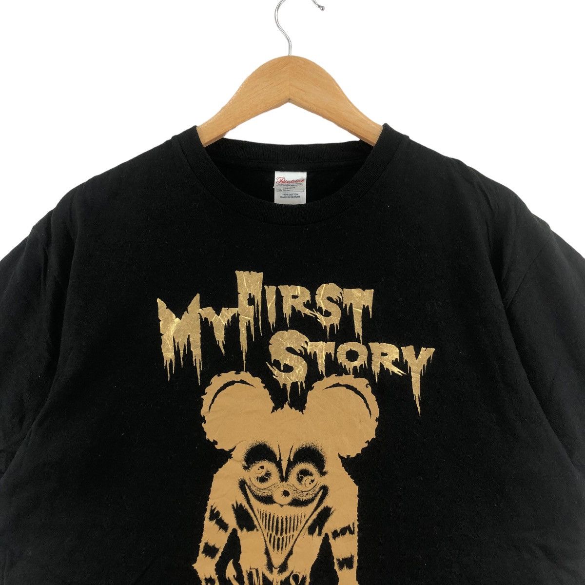 Vintage MY FIRST STORY Japan Band Shibuya Punk Mickey Tee Shirt Art Size US L / EU 52-54 / 3 - 2 Thumbnail