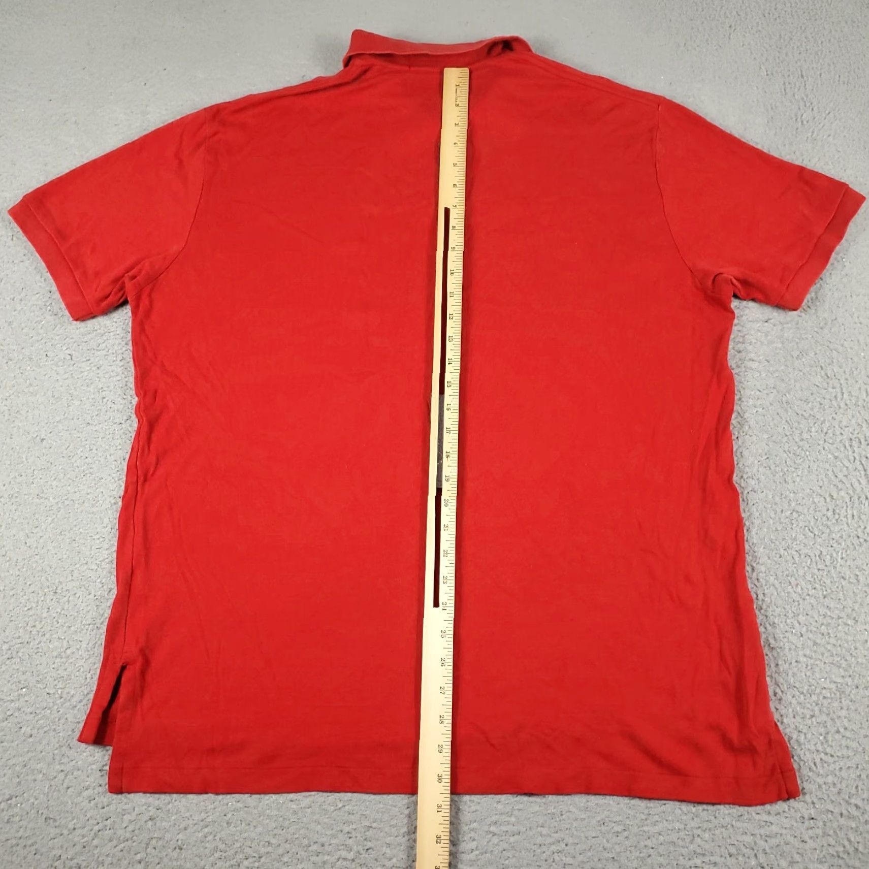 Ralph Lauren Ralph Lauren Polo Shirt Mens XL Red Casual Short Sleeve Activewear Size US XL / EU 56 / 4 - 4 Thumbnail